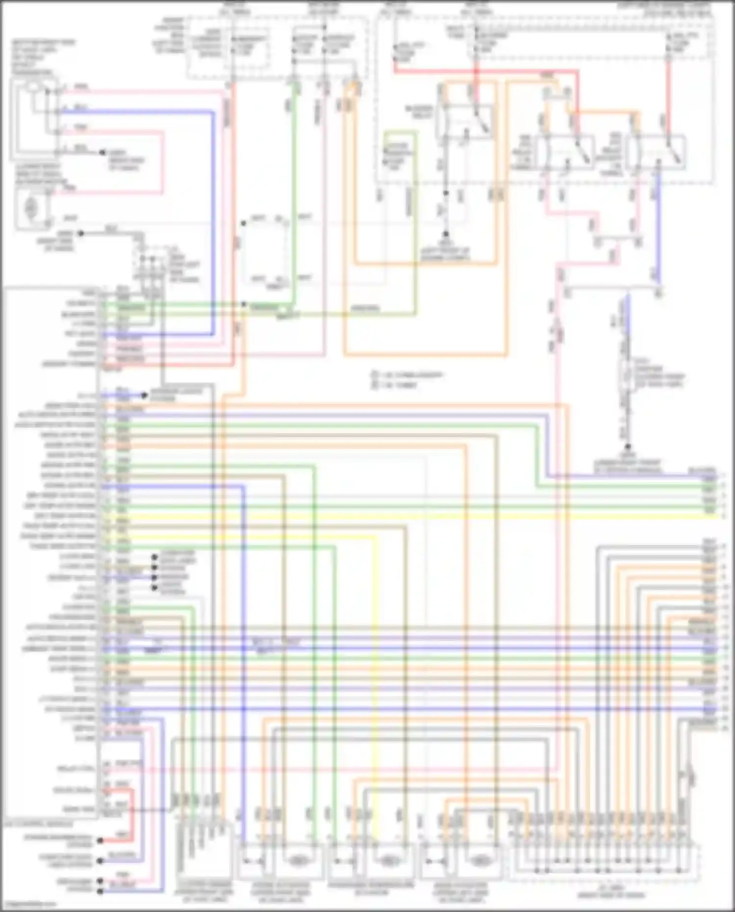 Forte Kia II (2013-2016): Automatic a/c circuit (1 of 3)