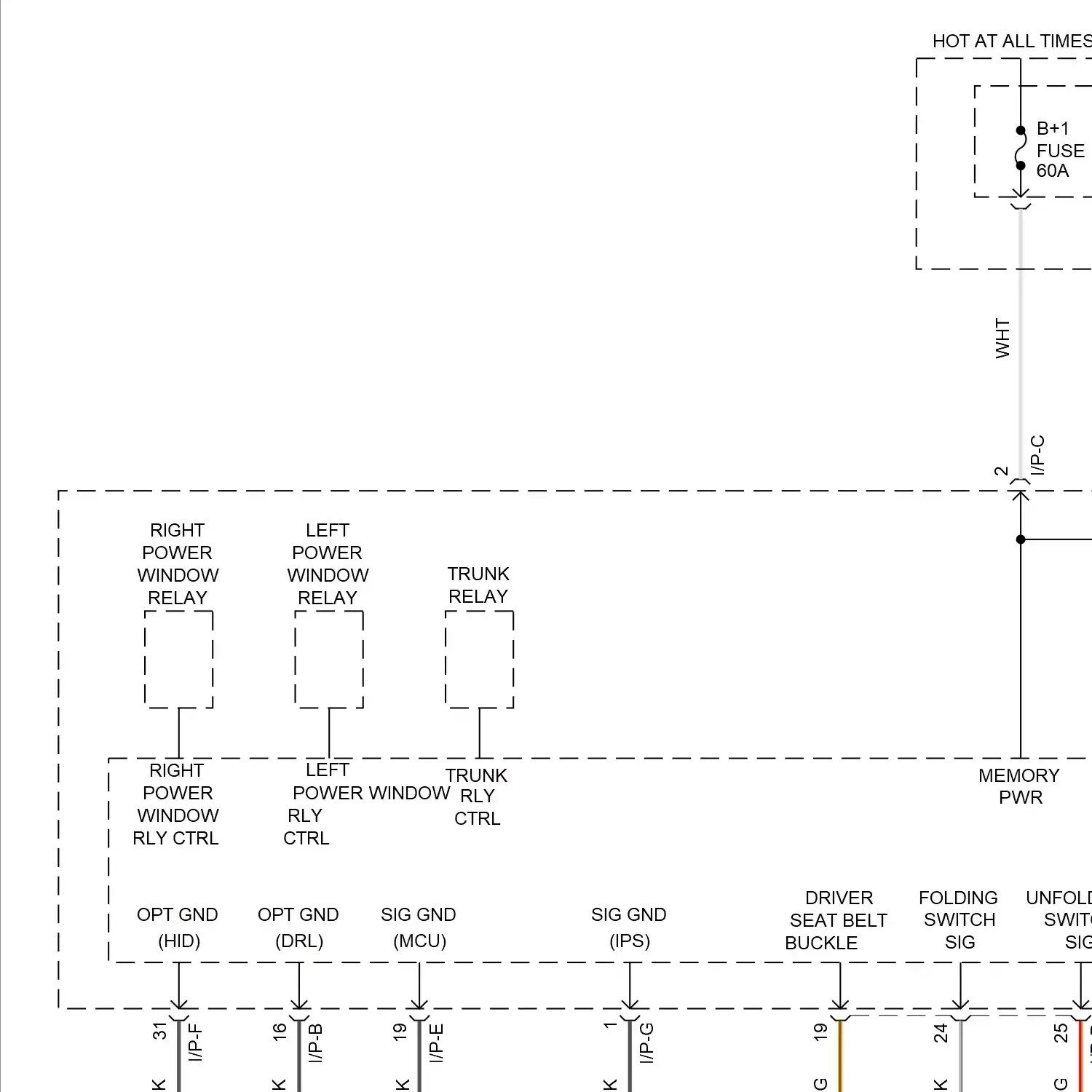 demo - Ips control module circuit (1 of 2) Ips control module circuit (1 of 2)