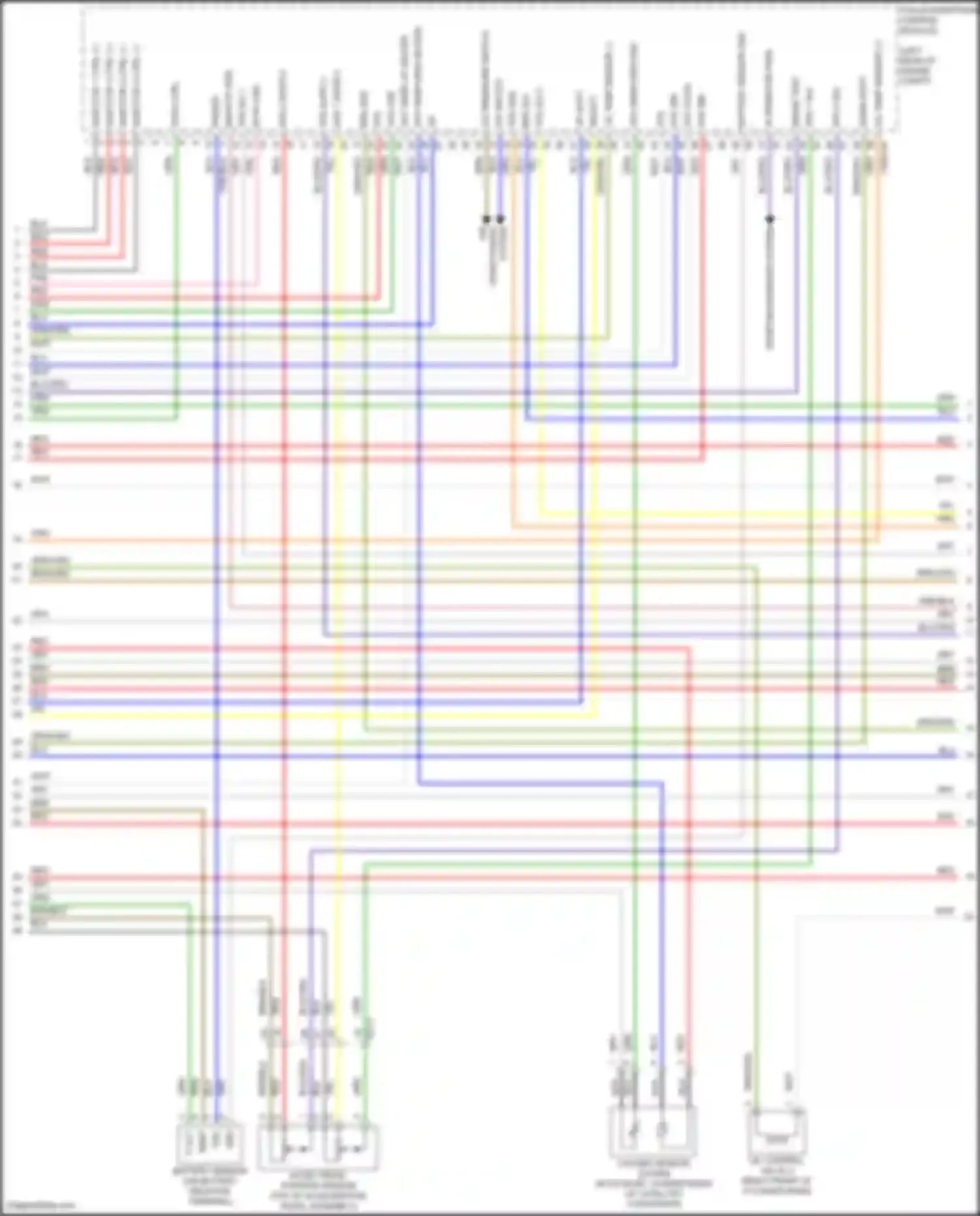 Forte Kia II (2013-2016): Wiring diagram engine performance 1.6l turbo, mfi control circuit, a/t (5 of 7)