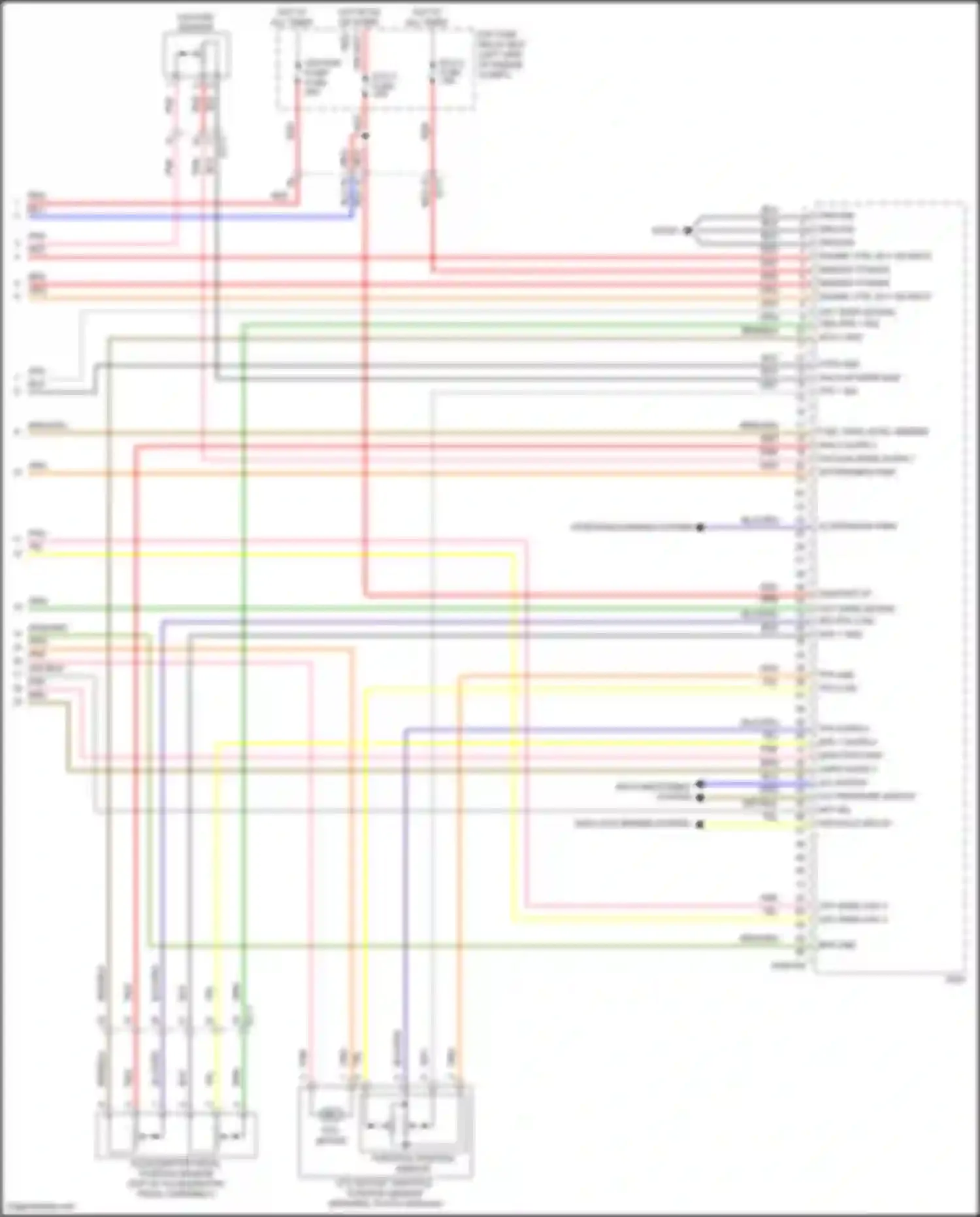 Forte Kia II (2013-2016): Wiring diagram engine performance 1.6l turbo, mfi control circuit, m/t (6 of 6)