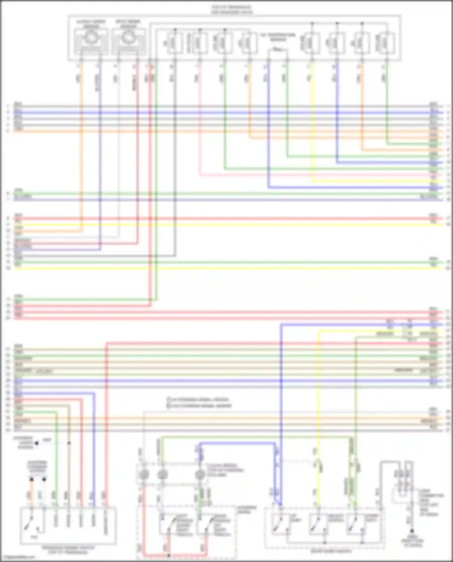 Forte Kia II (2013-2016): Wiring diagram engine performance 2.0l, mfi control circuit (4 of 7)