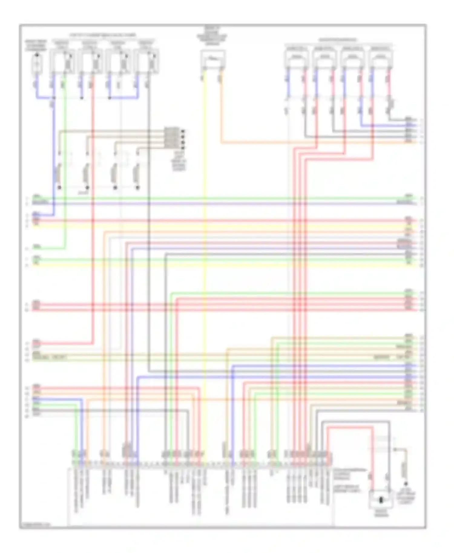 Forte Kia II (2013-2016): Wiring diagram engine performance 2.0l, mfi control circuit, a/t (3 of 7)