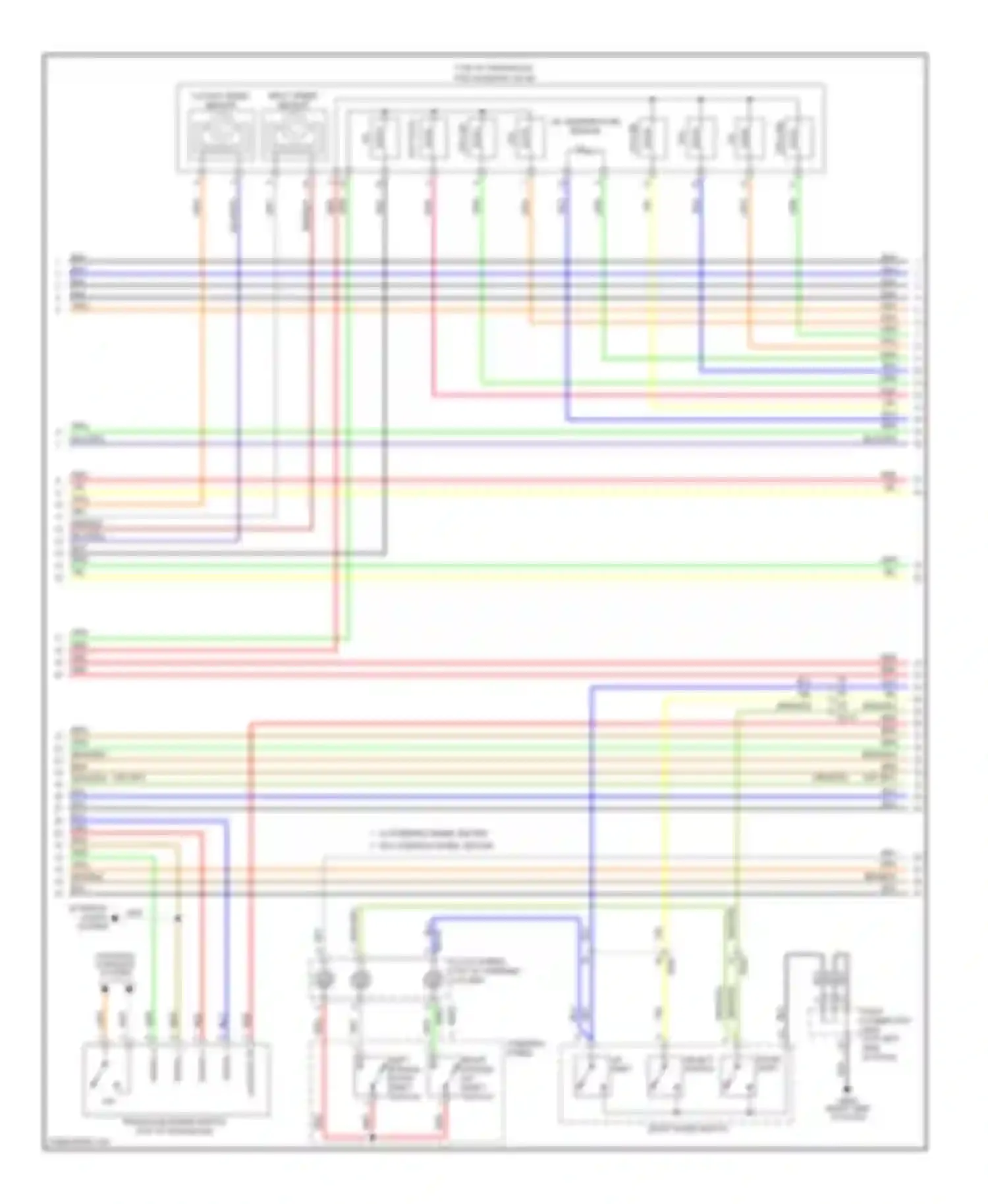 Forte Kia II (2013-2016): Wiring diagram engine performance 2.0l, mfi control circuit, a/t (4 of 7)