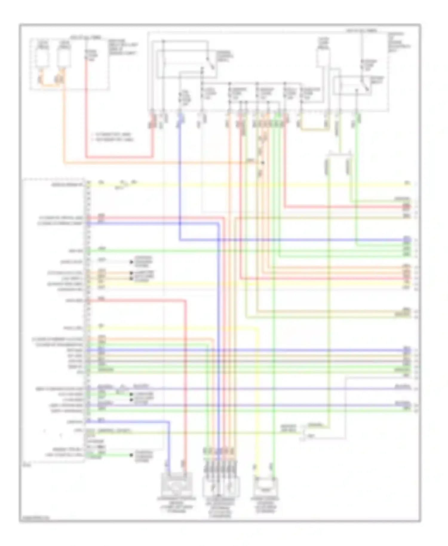 Forte Kia II (2013-2016): Wiring diagram engine performance 2.0l, mfi control circuit, m/t (1 of 6)