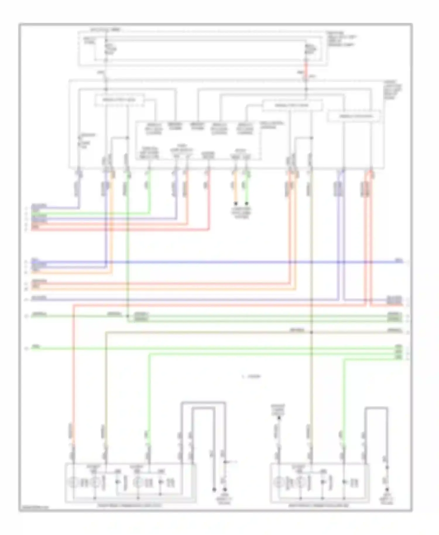 Forte Kia II (2013-2016): Exterior lamps circuit (2 of 4)