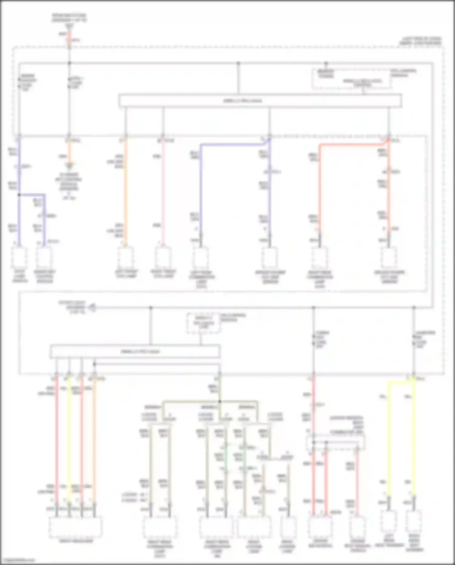 Forte Kia II (2013-2016): Power distribution circuit (3 of 10)