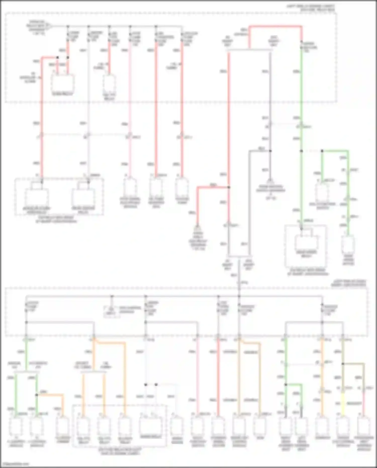 Forte Kia II (2013-2016): Power distribution circuit (5 of 10)