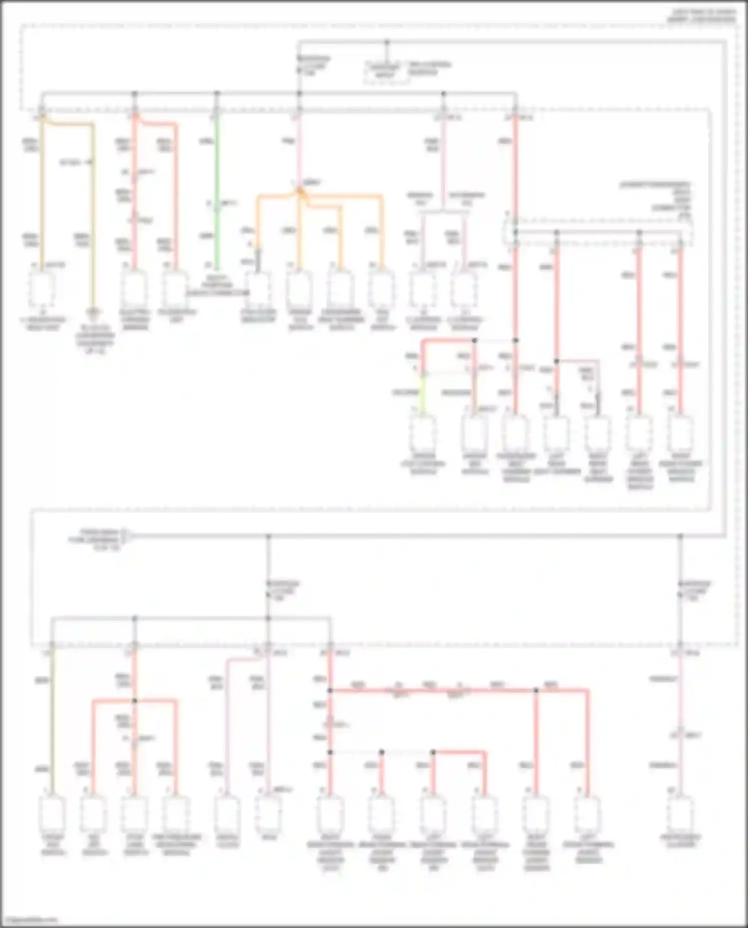 Forte Kia II (2013-2016): Power distribution circuit (7 of 10)