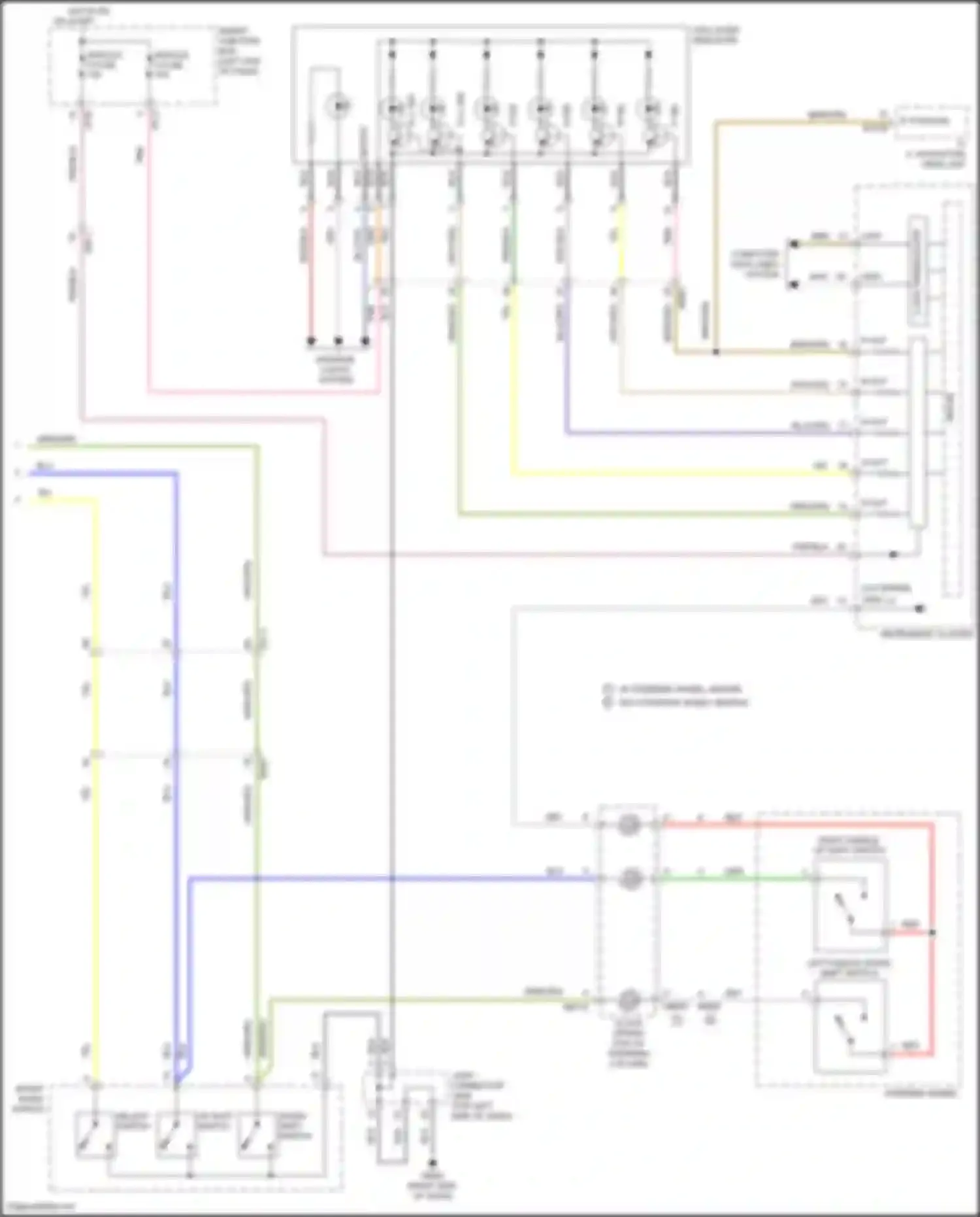 Forte Kia II (2013-2016): Transmission circuit (2 of 2)