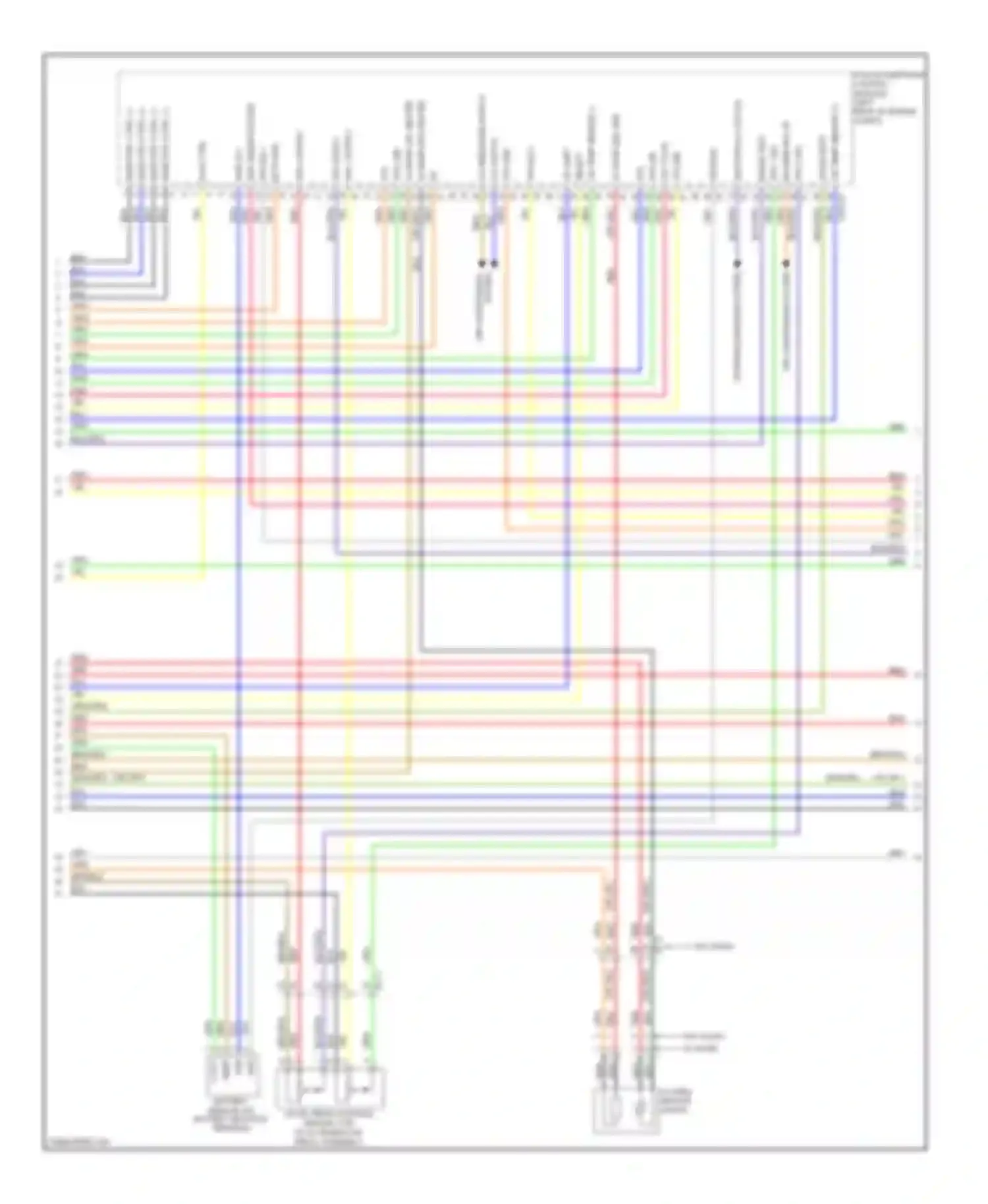 Wiring diagram a/c switch for Kia Forte II (2013-2016) (4 of 4)
