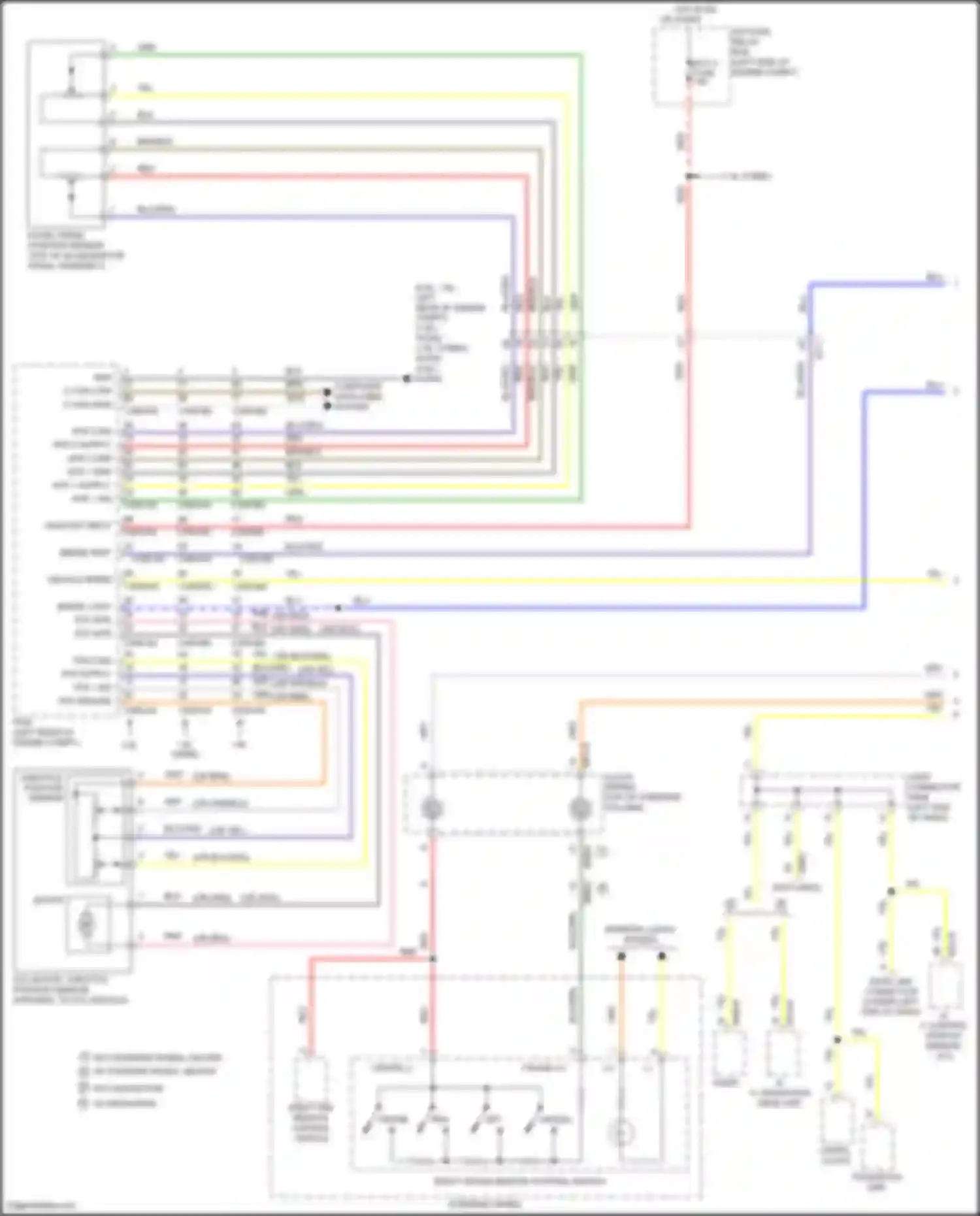 Wiring diagram aps 1 sig for Kia Forte II (2013-2016) (1 of 5)