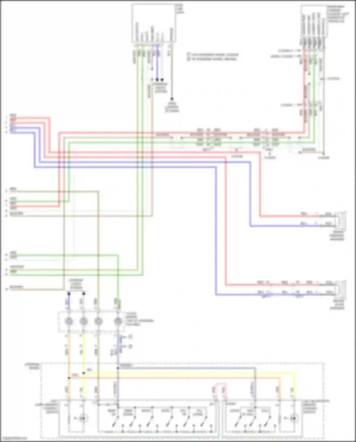 Wiring diagram aux r in for Kia Forte II (2013-2016) (10 of 11)
