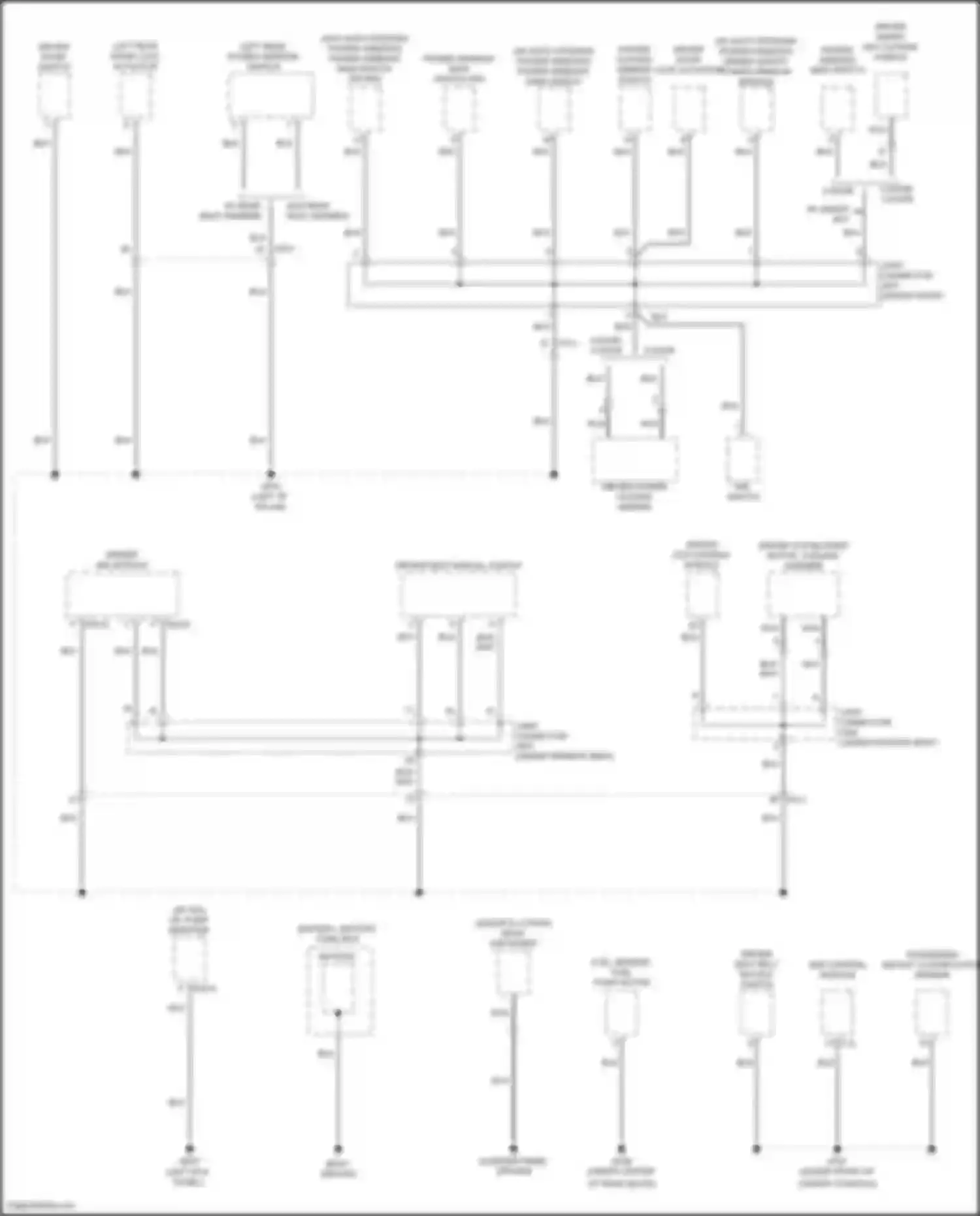 Wiring diagram battery, battery fuse box for Kia Forte II (2013-2016) (4 of 12)