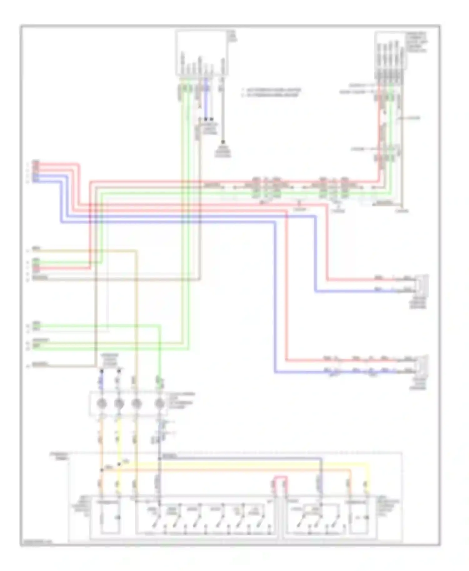 Wiring diagram camera v gnd for Kia Forte II (2013-2016) (3 of 7)