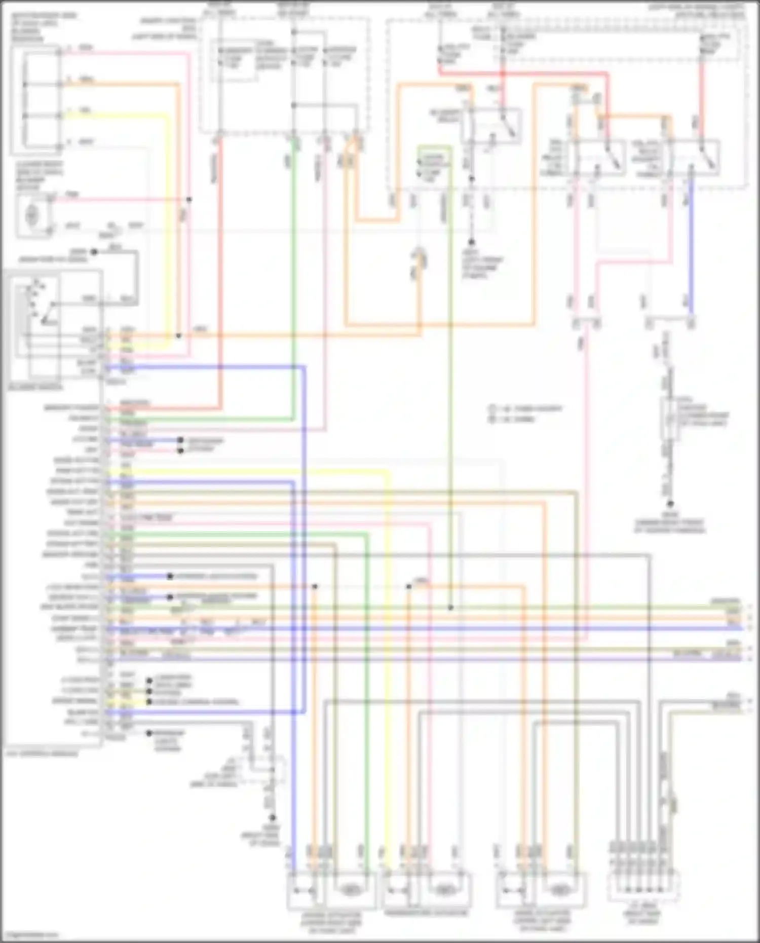 Wiring diagram computer data lines system for Kia Forte II (2013-2016) (9 of 82)