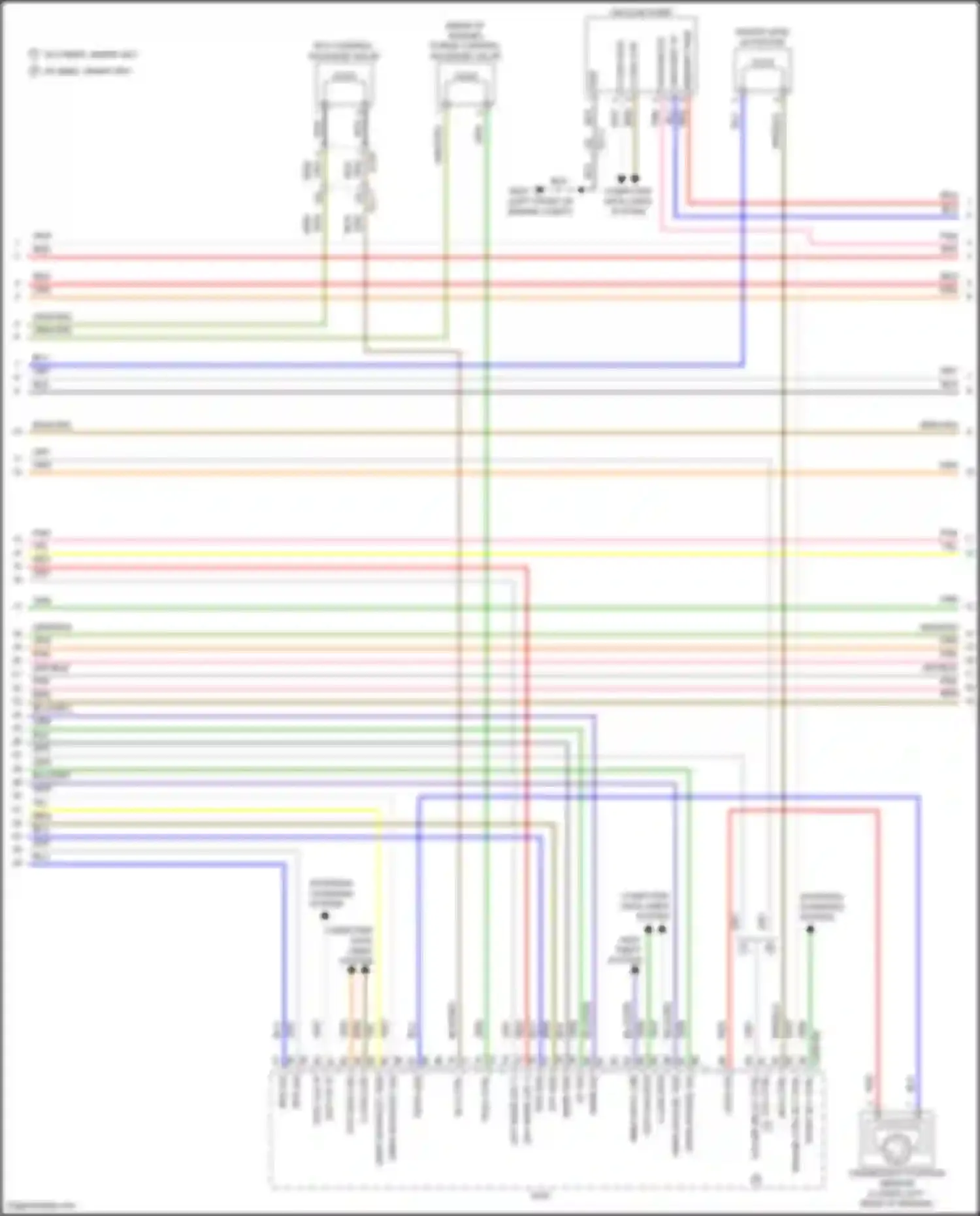 Wiring diagram computer data lines system for Kia Forte II (2013-2016) (26 of 82)
