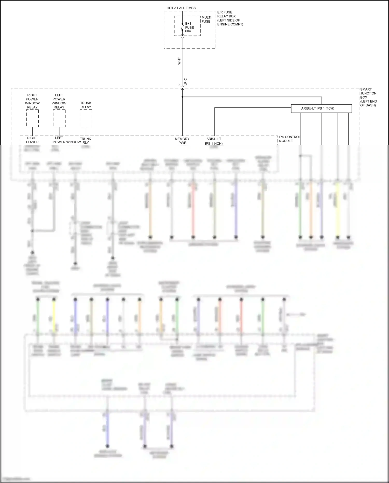 Kia Forte II (2013-2016) ctrl wiring diagram  (2 of 4)