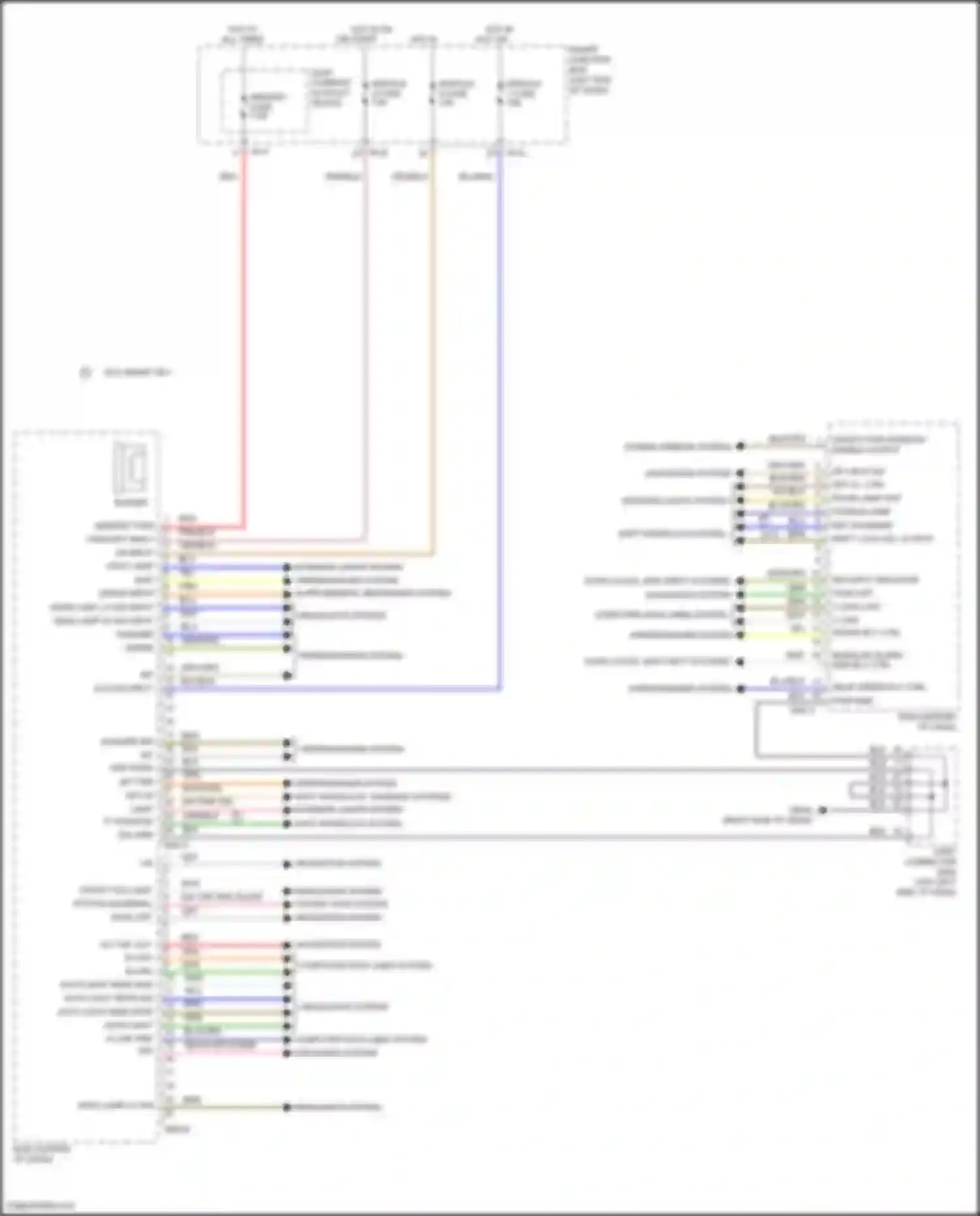 Wiring diagram gry/org for Kia Forte II (2013-2016) (1 of 17)