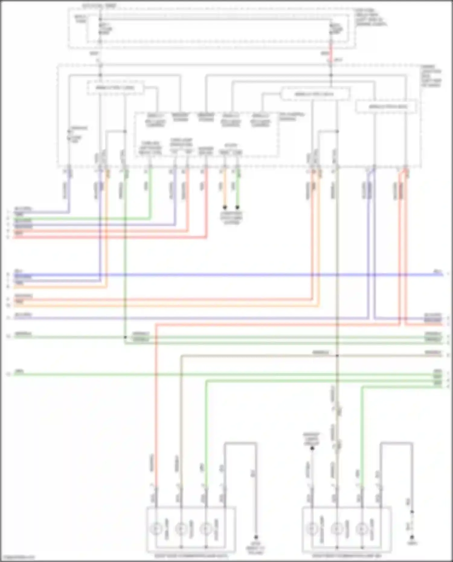 Wiring diagram hazard rh sw sig for Kia Forte II (2013-2016) (2 of 2)