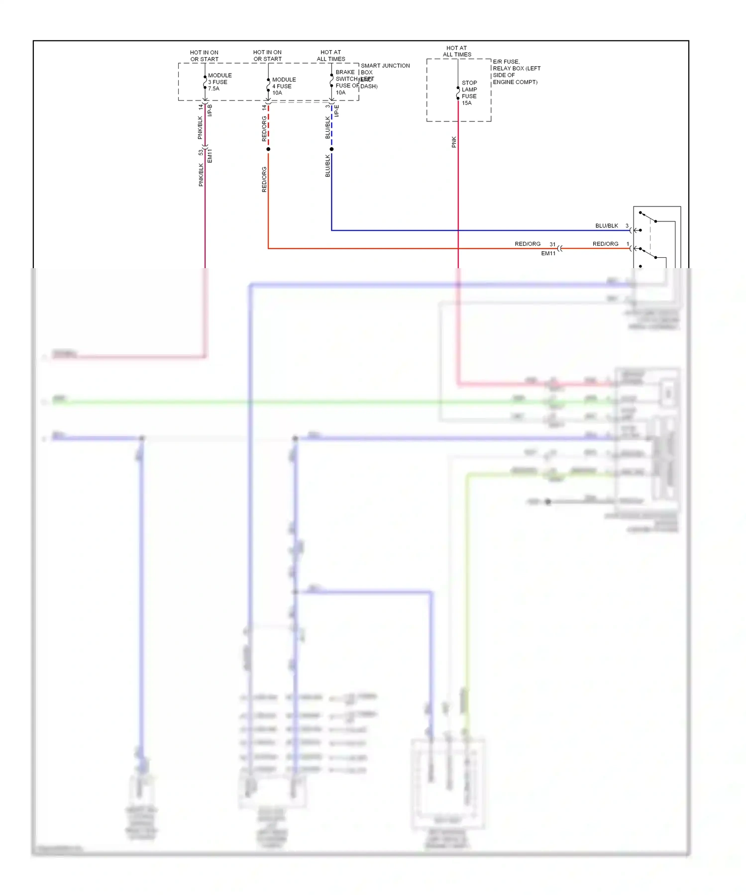 Kia Forte II (2013-2016) i/p-e wiring diagram  (41 of 53)