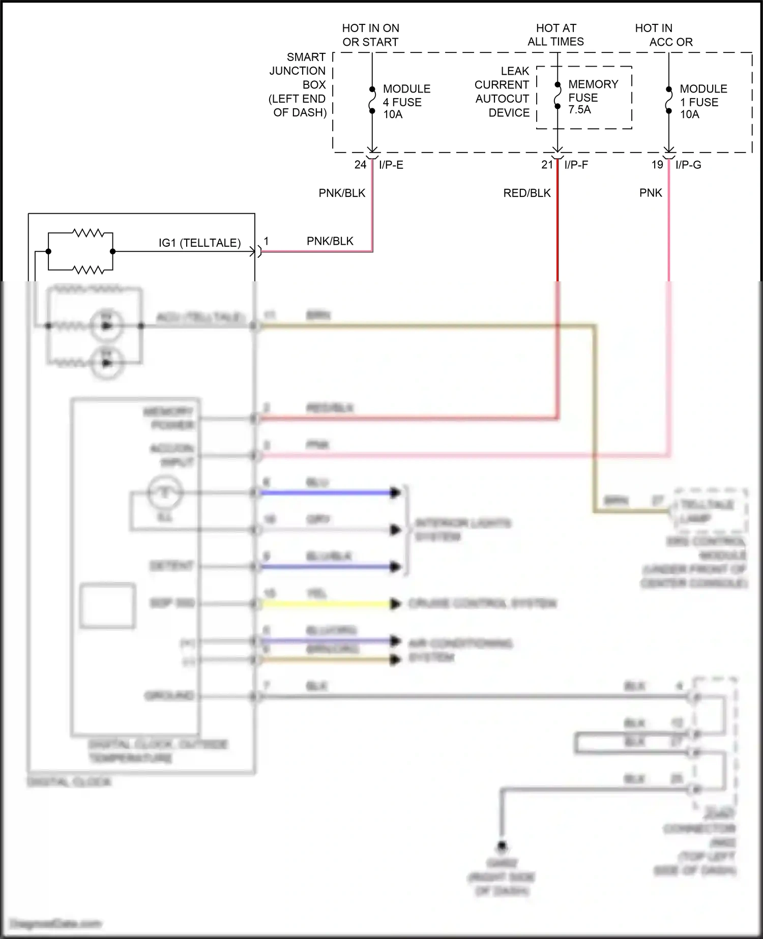 Kia Forte II (2013-2016) i/p-e wiring diagram  (21 of 53)
