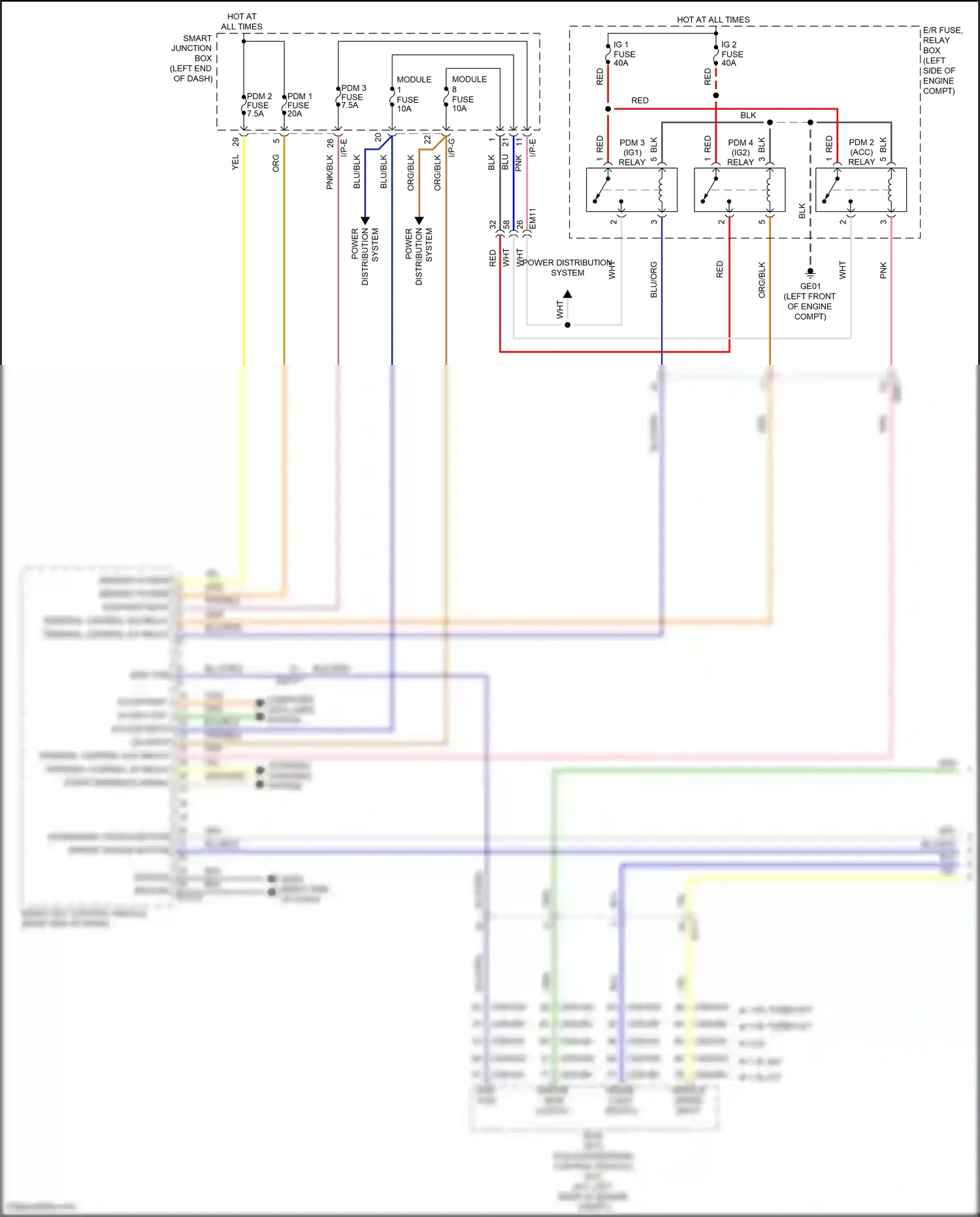 Kia Forte II (2013-2016) i/p-e wiring diagram  (51 of 53)