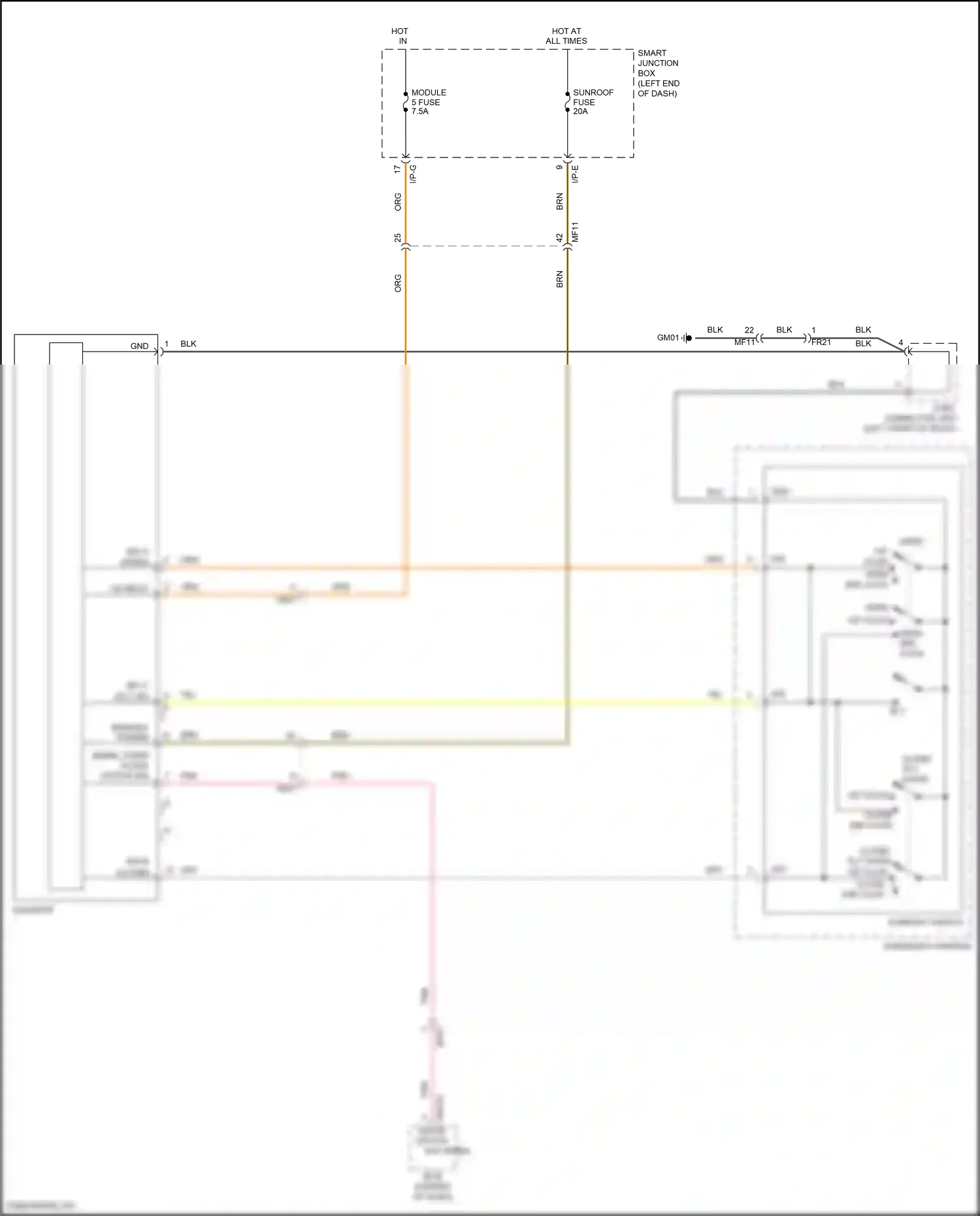 Kia Forte II (2013-2016) i/p-e wiring diagram  (33 of 53)