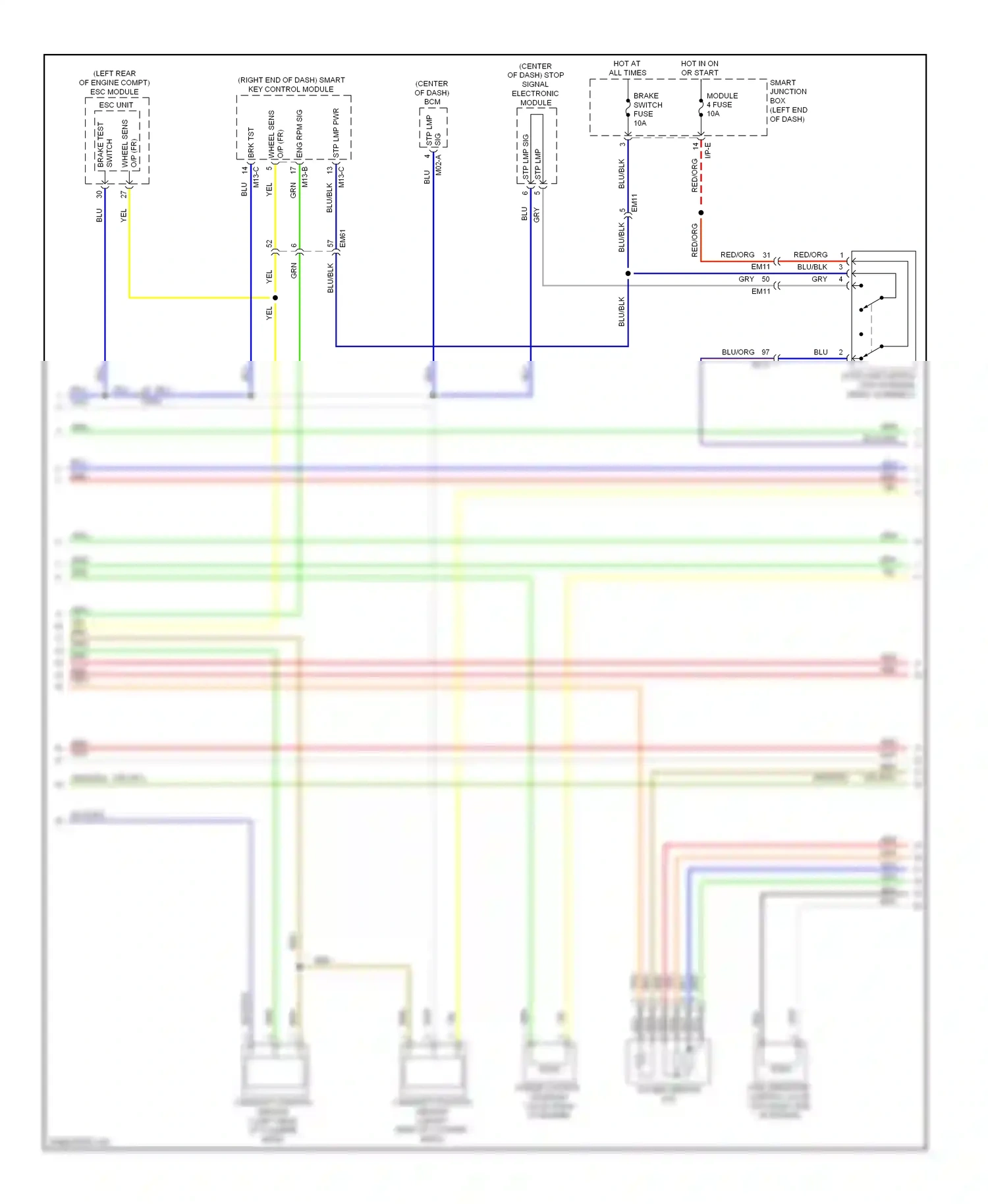 Kia Forte II (2013-2016) i/p-e wiring diagram  (49 of 53)