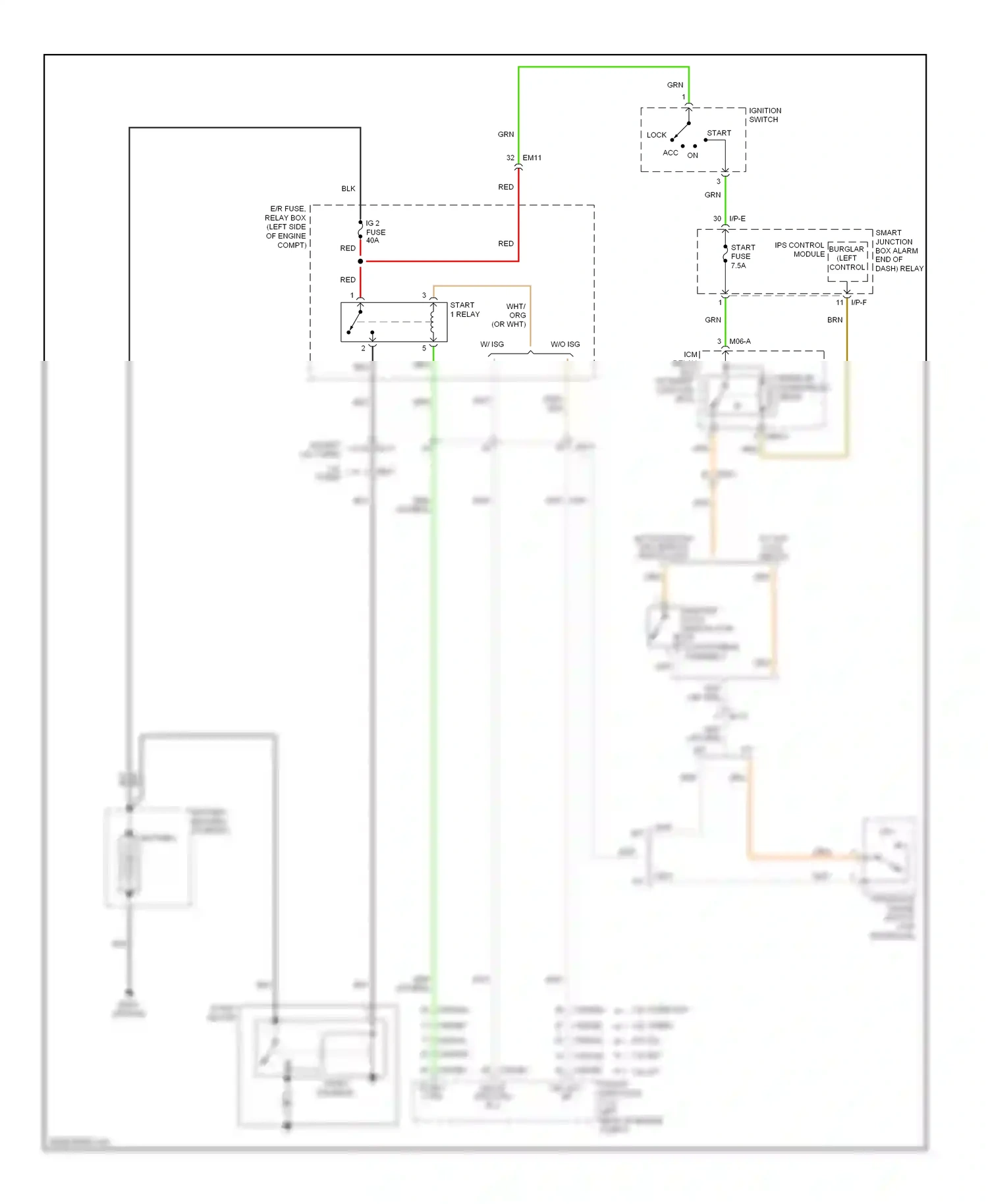 Kia Forte II (2013-2016) i/p-e wiring diagram  (38 of 53)