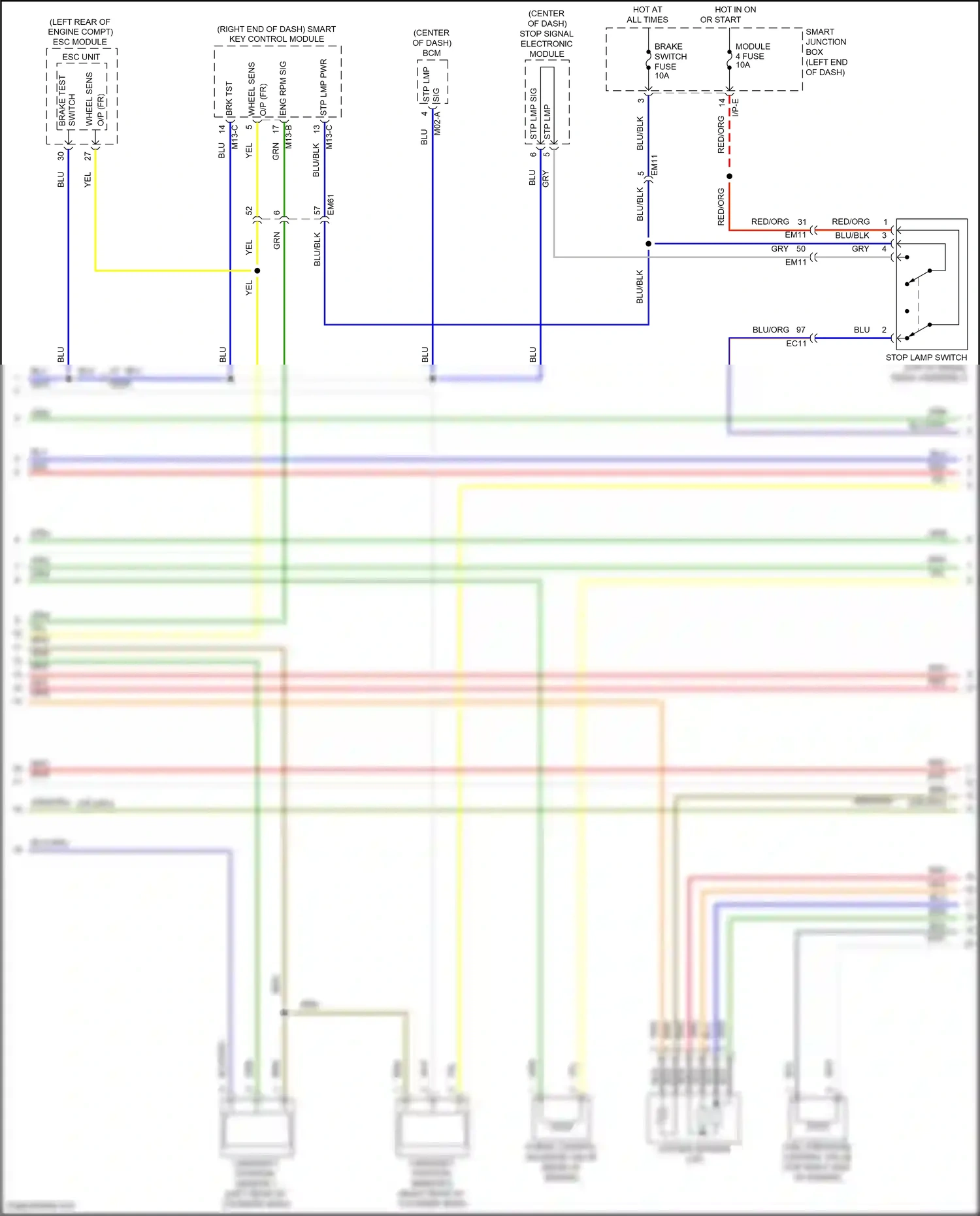 Kia Forte II (2013-2016) i/p-e wiring diagram  (20 of 53)