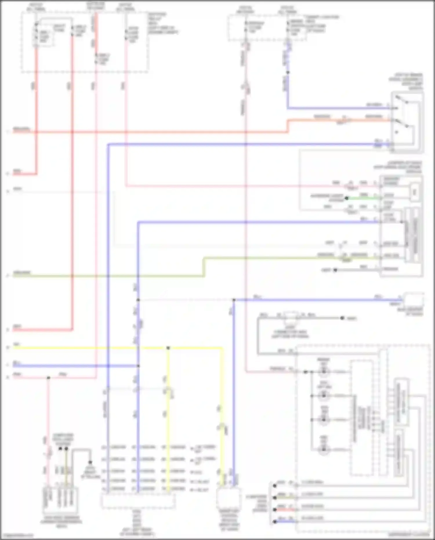Wiring diagram led driver ic/interface for Kia Forte II (2013-2016) (1 of 7)