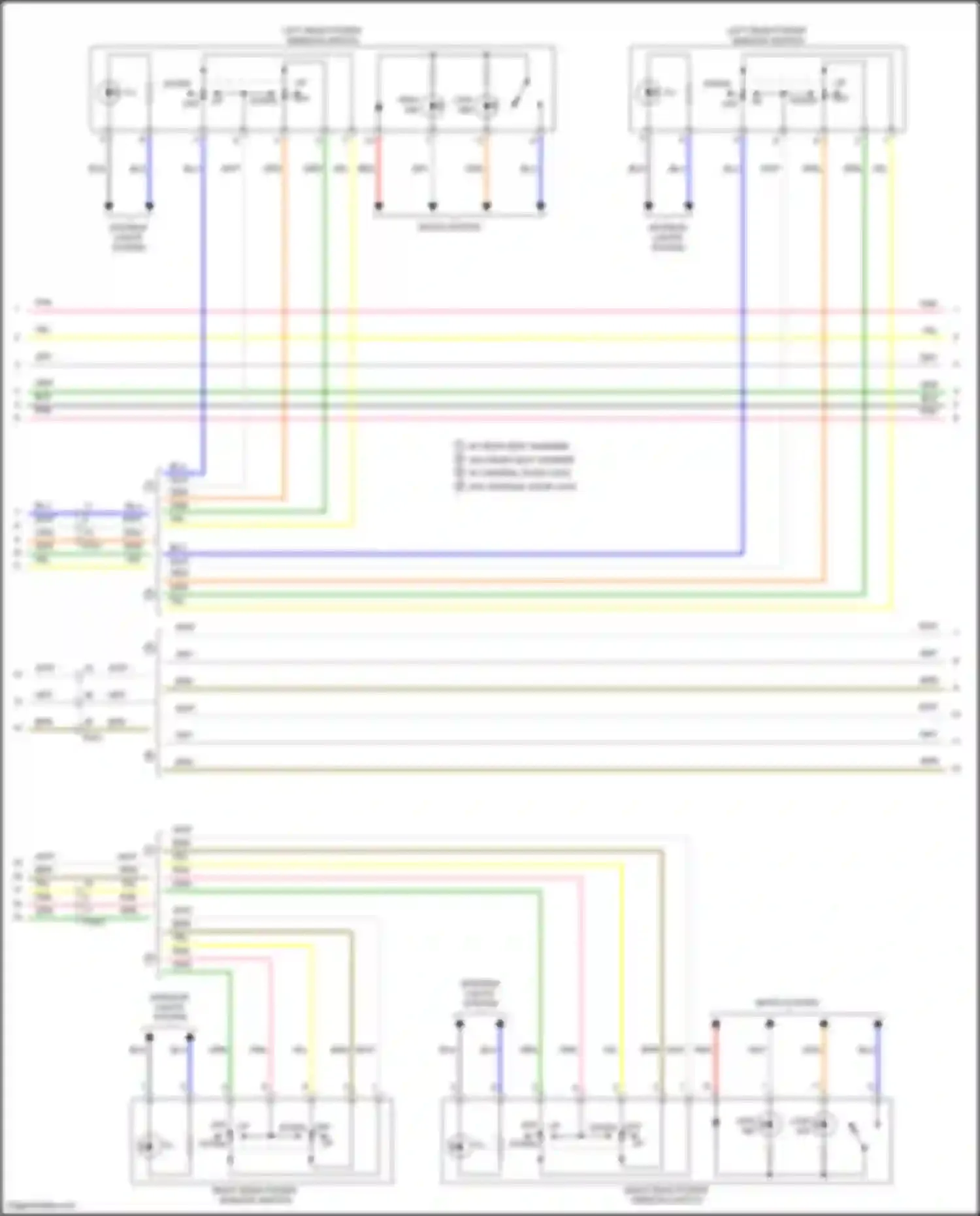 Wiring diagram low ind for Kia Forte II (2013-2016) (5 of 6)