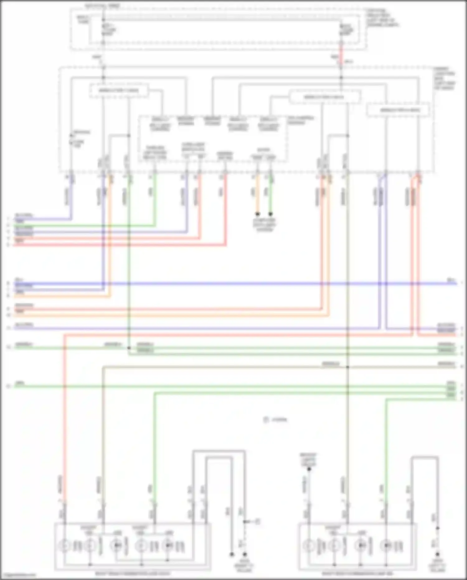 Wiring diagram memory power for Kia Forte II (2013-2016) (12 of 30)