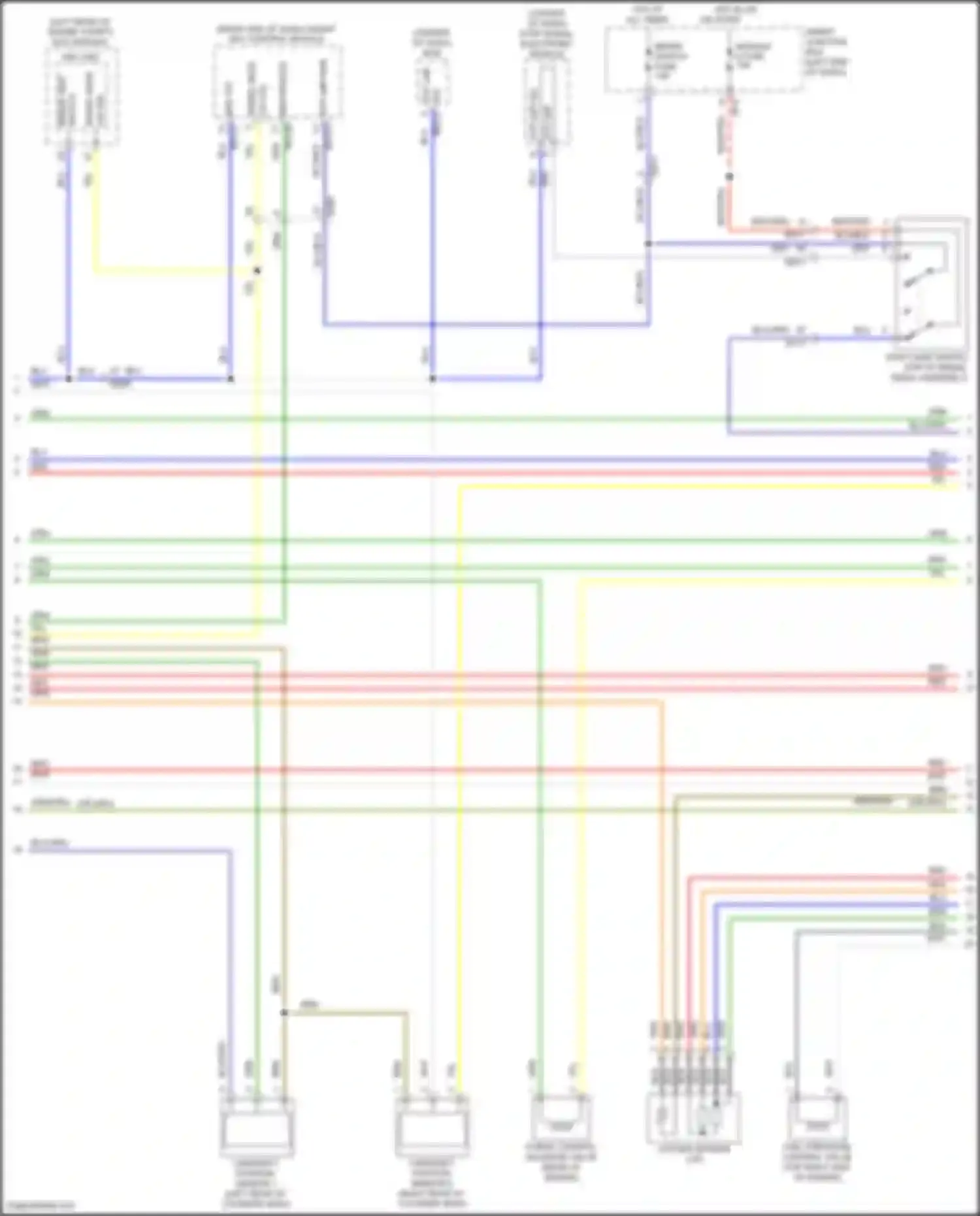 Wiring diagram module 4 fuse for Kia Forte II (2013-2016) (10 of 19)