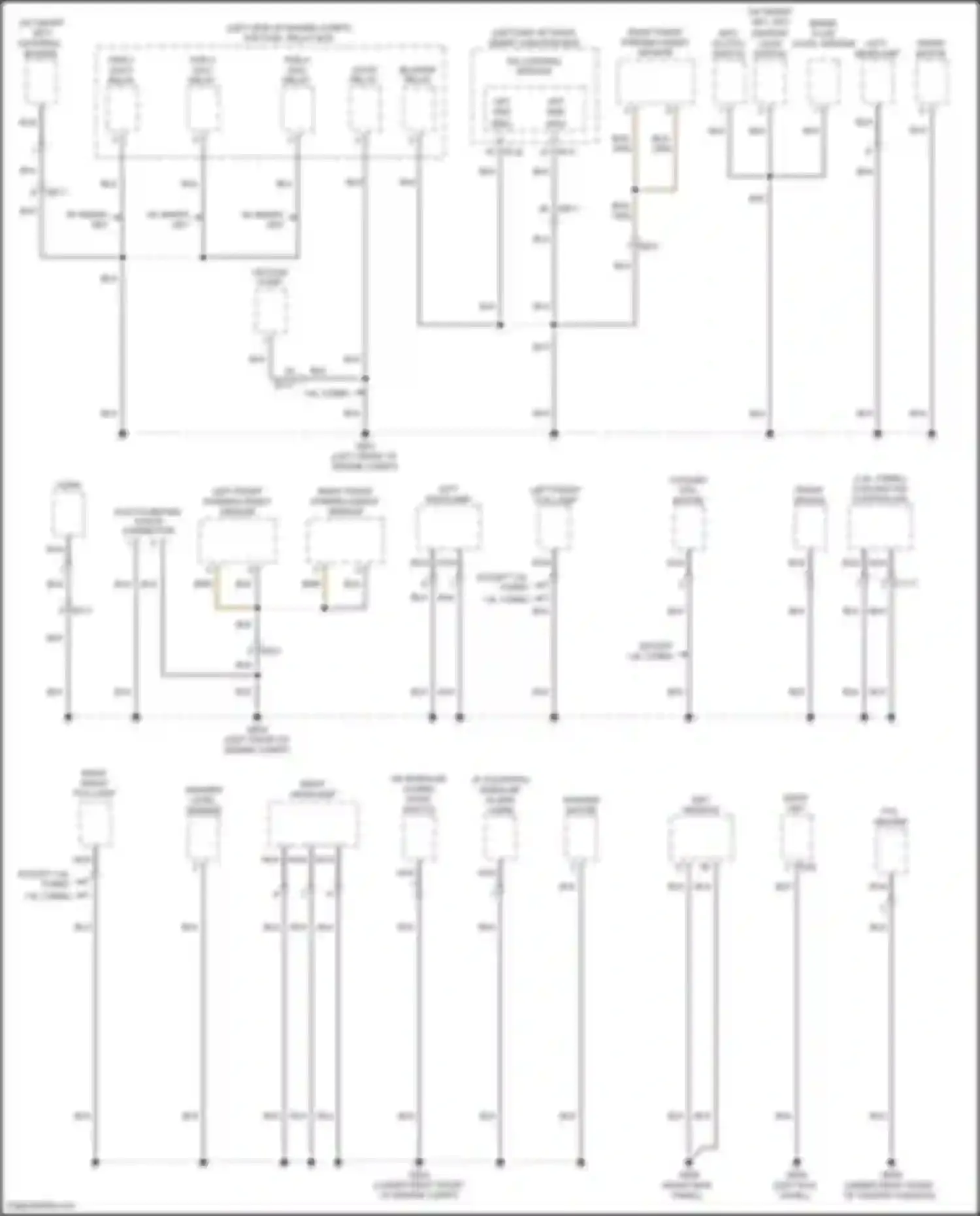 Wiring diagram multi-purpose check connector for Kia Forte II (2013-2016) (1 of 3)