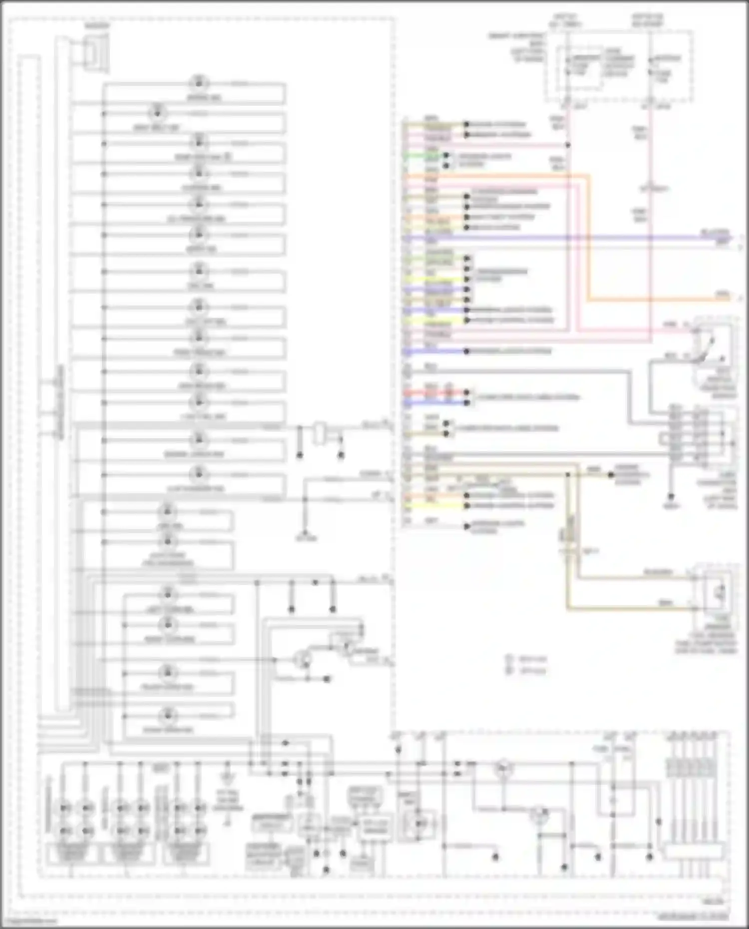 Wiring diagram n out for Kia Forte II (2013-2016) (1 of 2)
