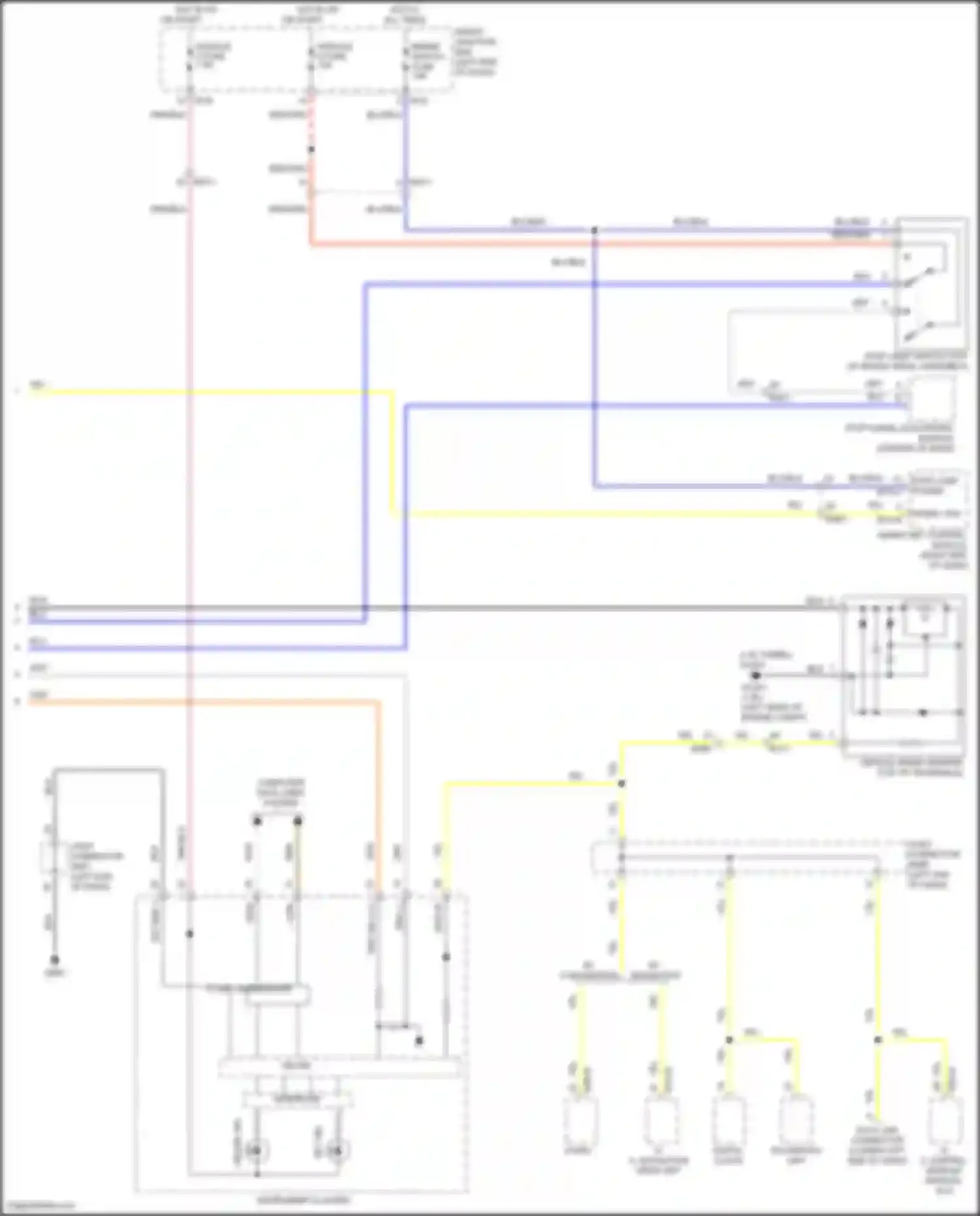 Wiring diagram smart junction box for Kia Forte II (2013-2016) (12 of 73)