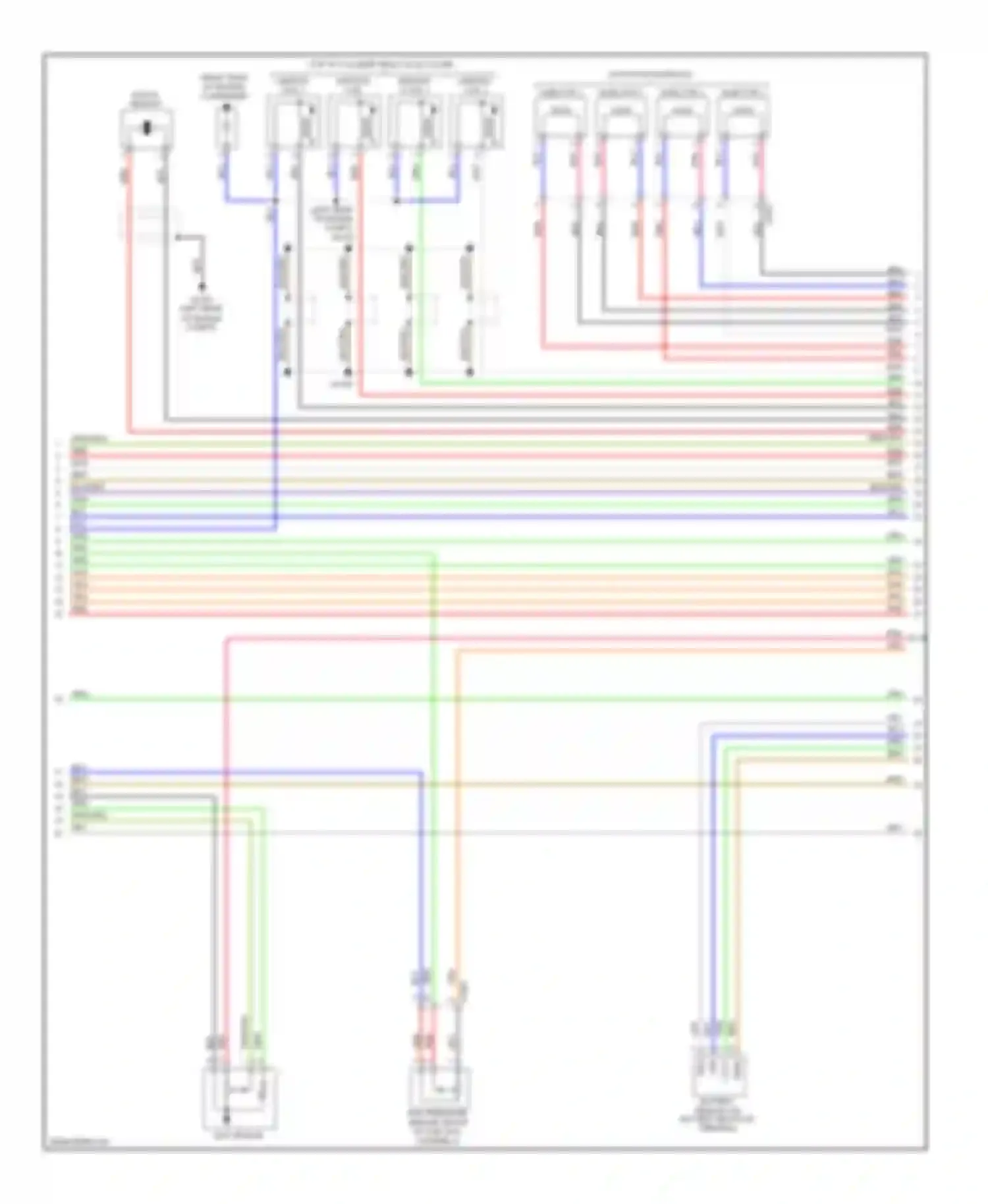 Wiring diagram v out for Kia Forte II (2013-2016) (8 of 8)
