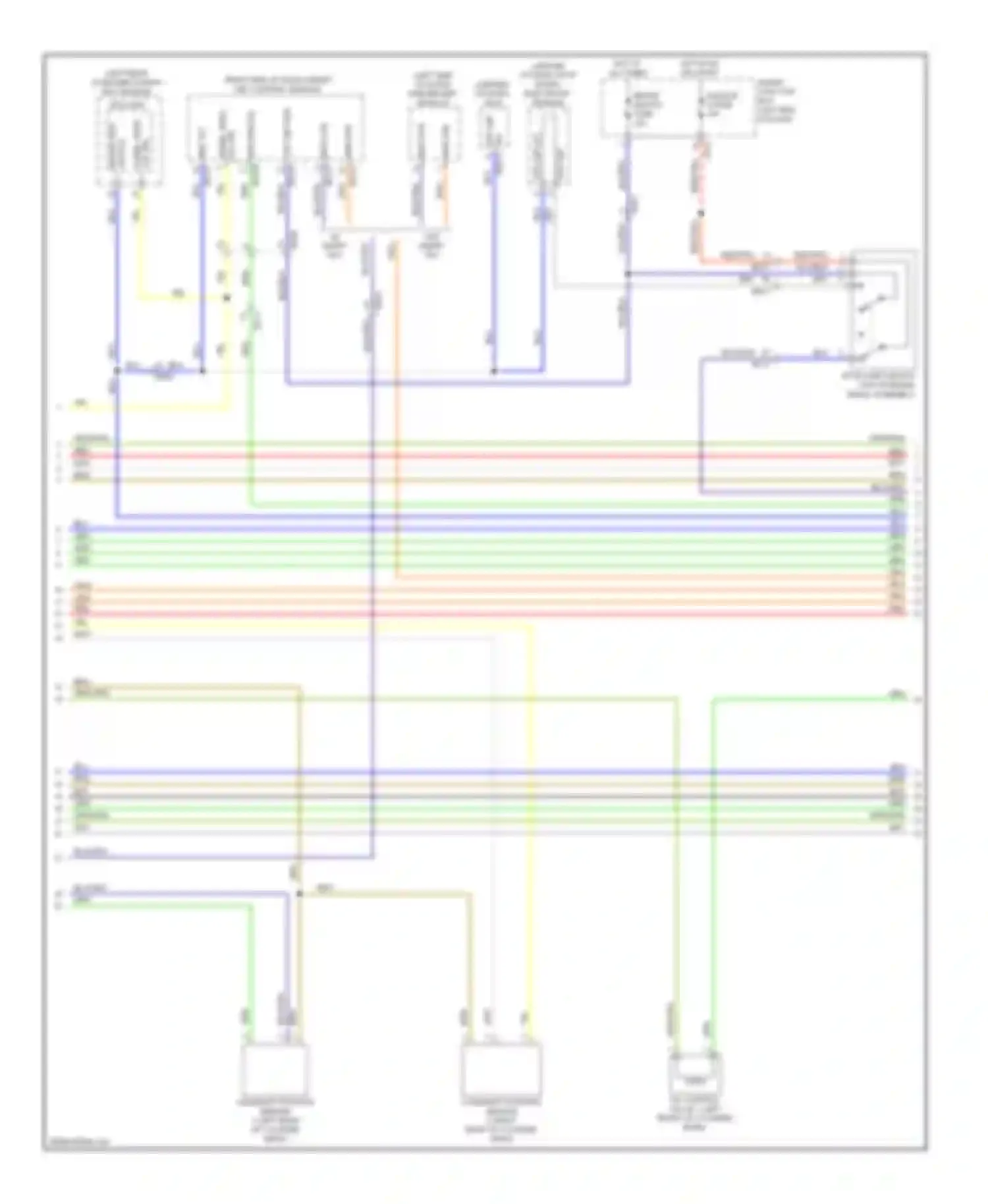 Wiring diagram w/ smart key for Kia Forte II (2013-2016) (15 of 15)