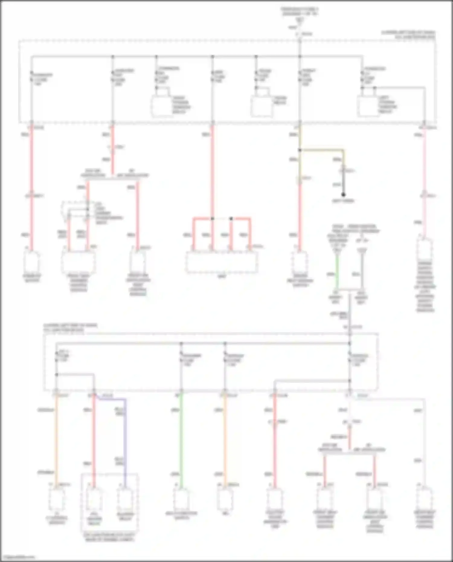 Forte Kia III facelift (2021-2024): 2.0l, power distribution circuit (2 of 10)