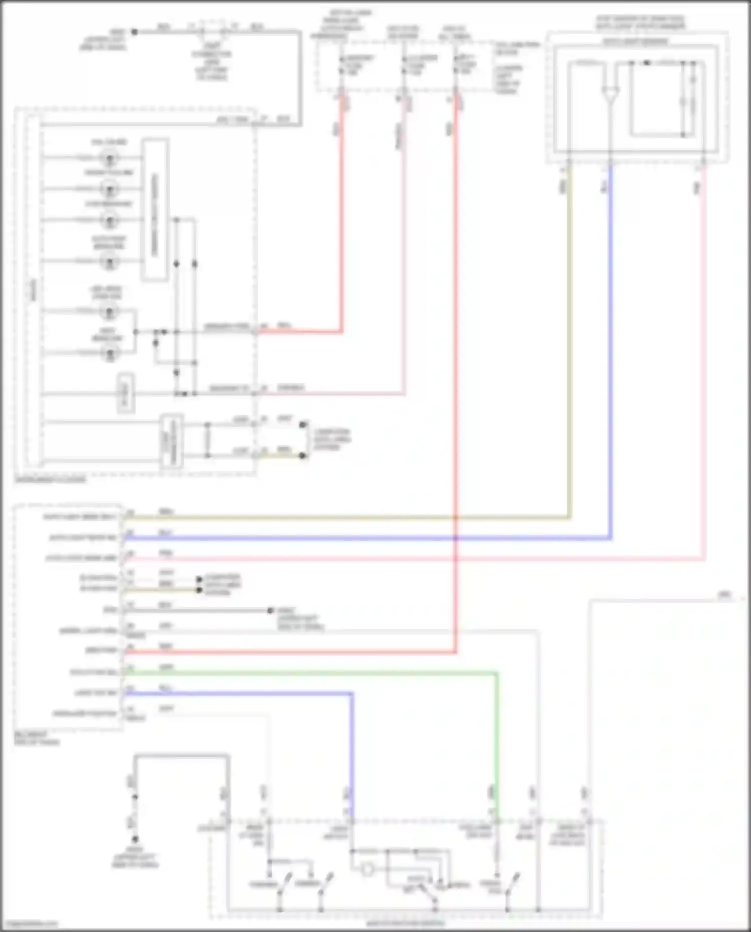 Wiring diagram icu-e for Kia Forte III facelift (2021-2024) (3 of 57)