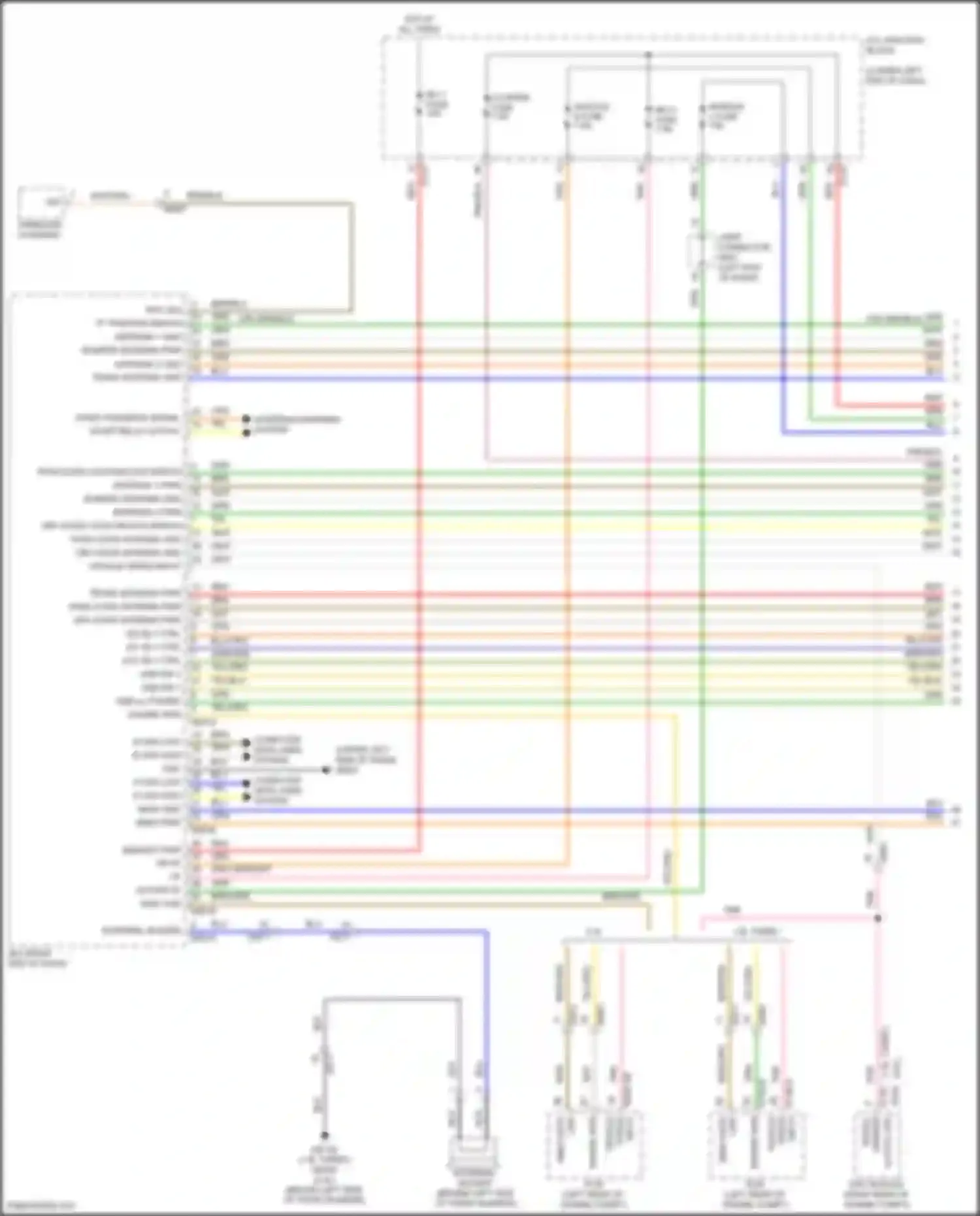 Wiring diagram memory pwr for Kia Forte III facelift (2021-2024) (8 of 16)