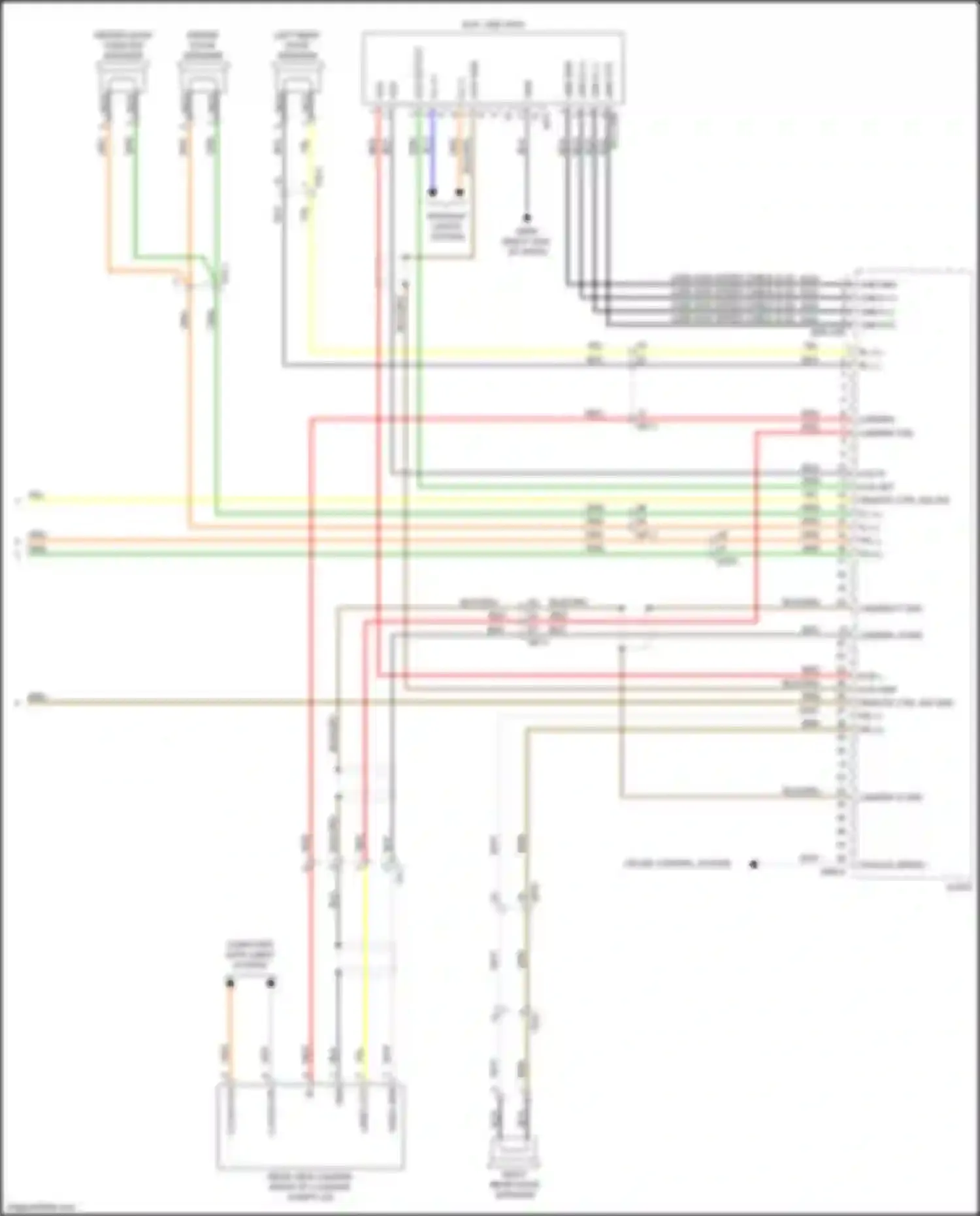 Forte Kia III (2018-2021): Radio circuit, w/o navigation & amplifier (3 of 3)