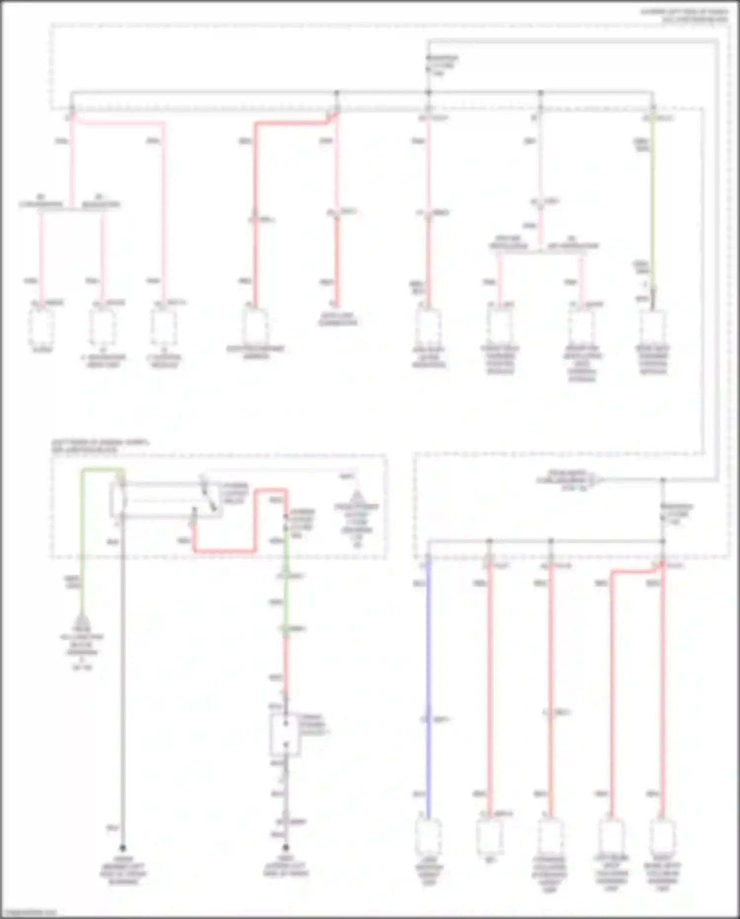 Wiring diagram a/c control module for Kia Forte III (2018-2021) (9 of 13)