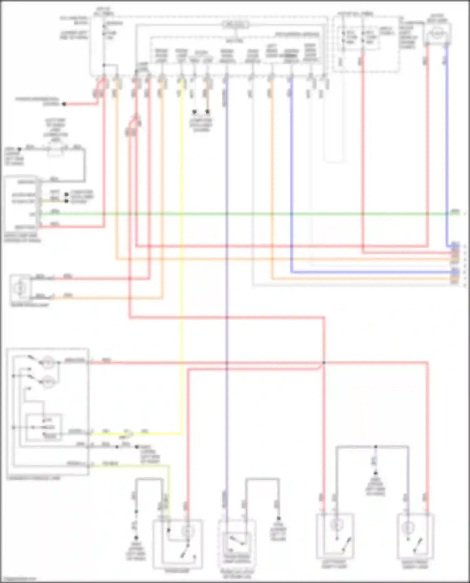 Wiring diagram b-can low for Kia Forte III (2018-2021) (3 of 17)