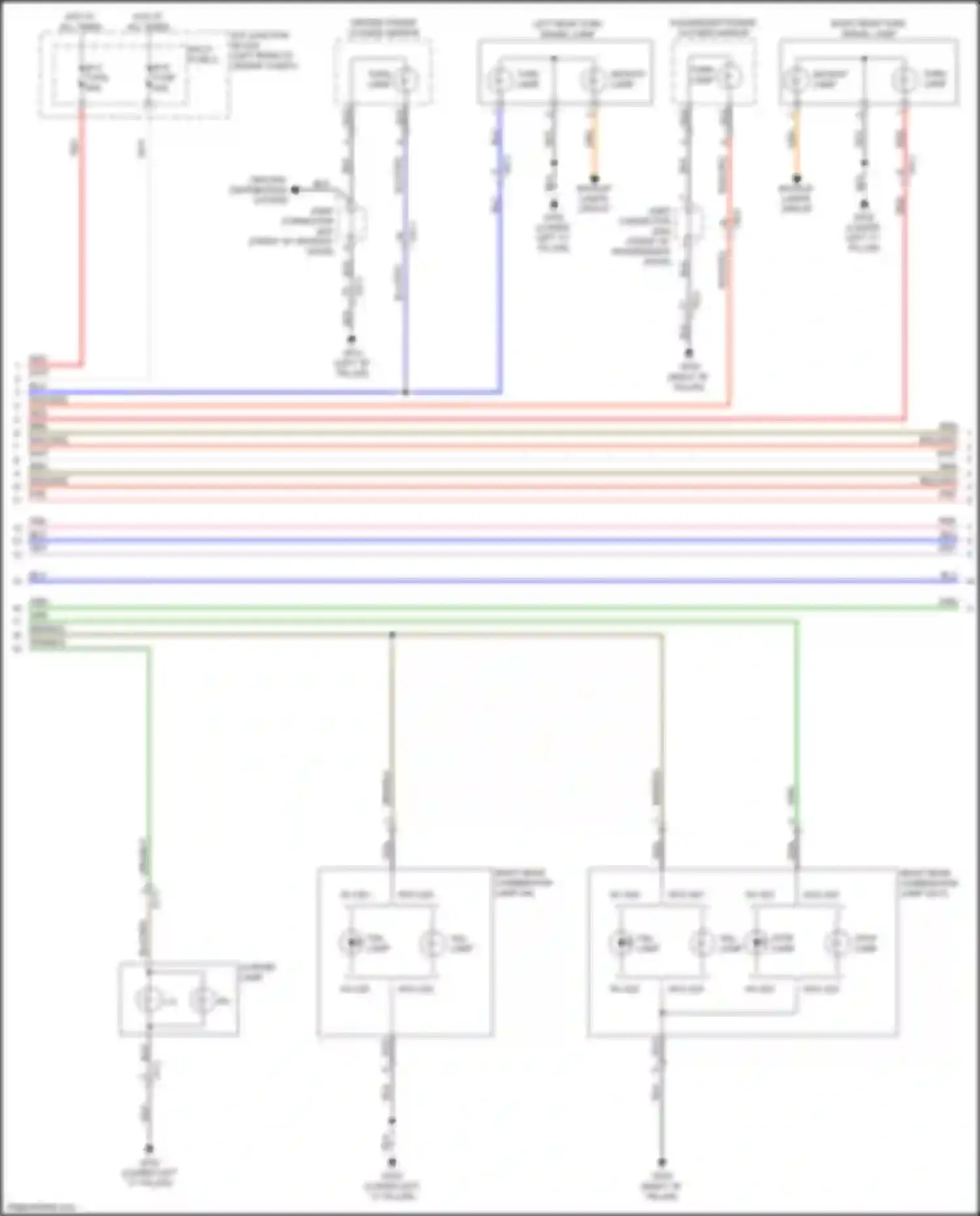 Wiring diagram b+3 fuse for Kia Forte III (2018-2021) (4 of 7)