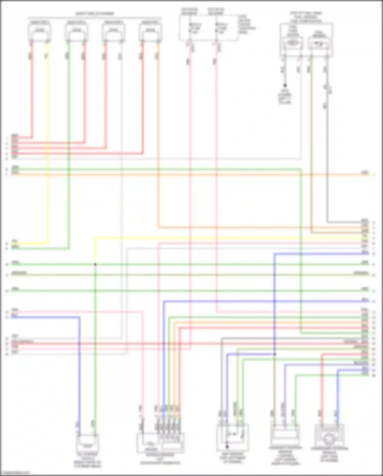 Wiring diagram crankshaft position sensor for Kia Forte III (2018-2021) (1 of 1)