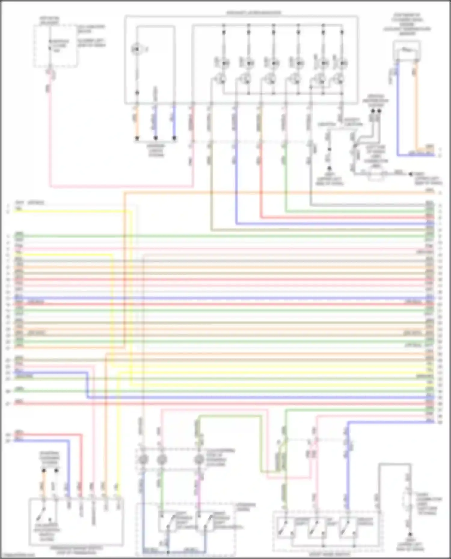 Wiring diagram engine coolant temperature sensor for Kia Forte III (2018-2021) (3 of 3)