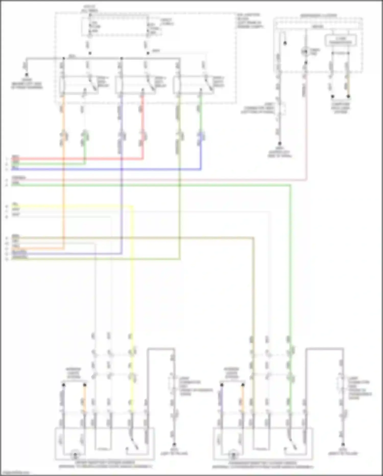 Wiring diagram e/r junction block for Kia Forte III (2018-2021) (23 of 24)