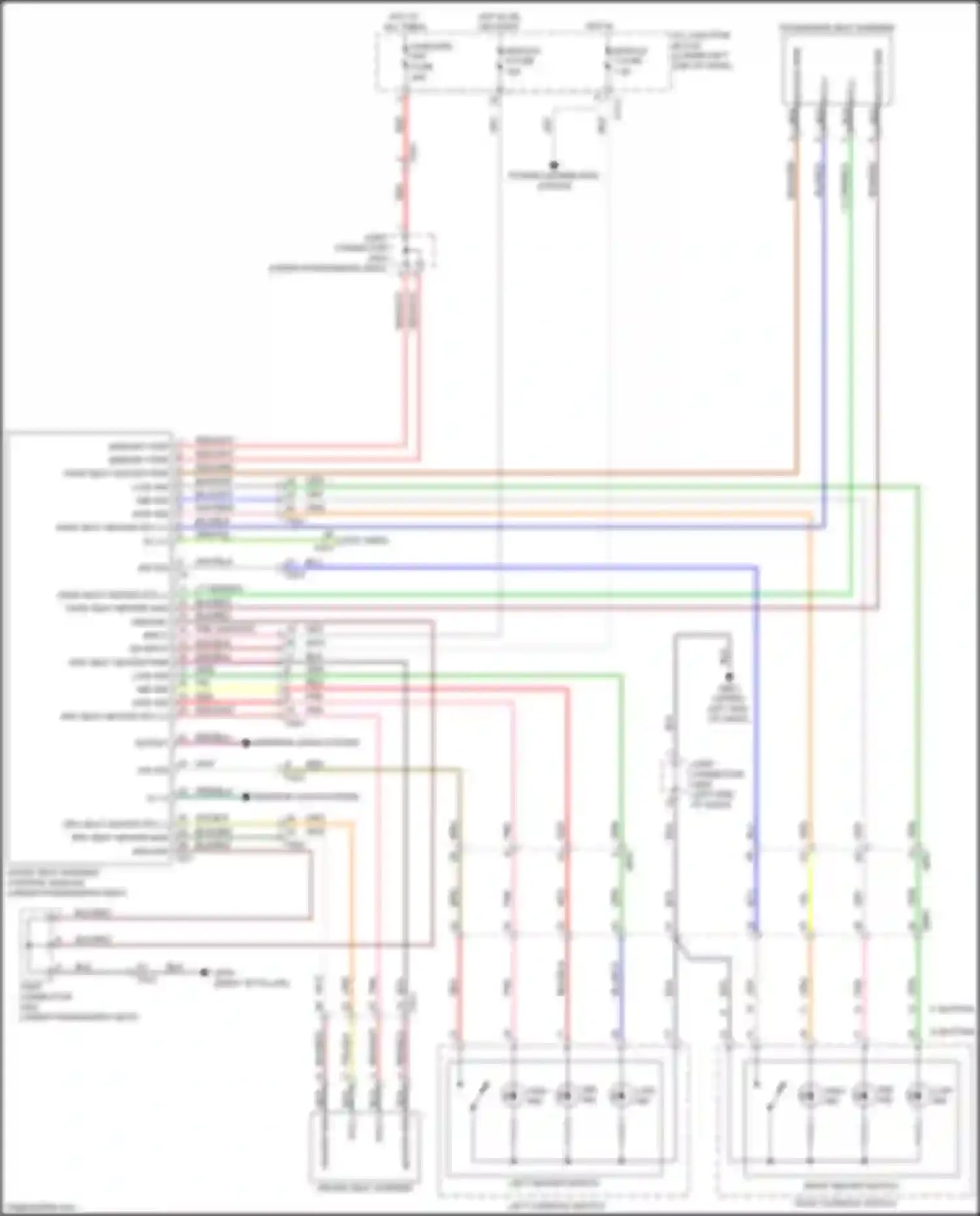 Wiring diagram hot in on or start for Kia Forte III (2018-2021) (15 of 44)